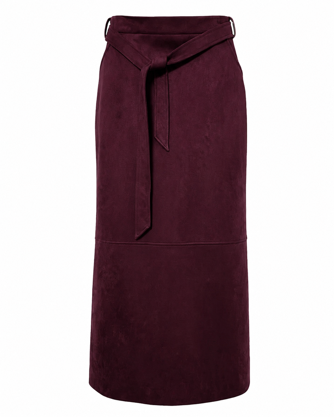 ICNK Amsterdam Azra 82 Rok Suedine aubergine