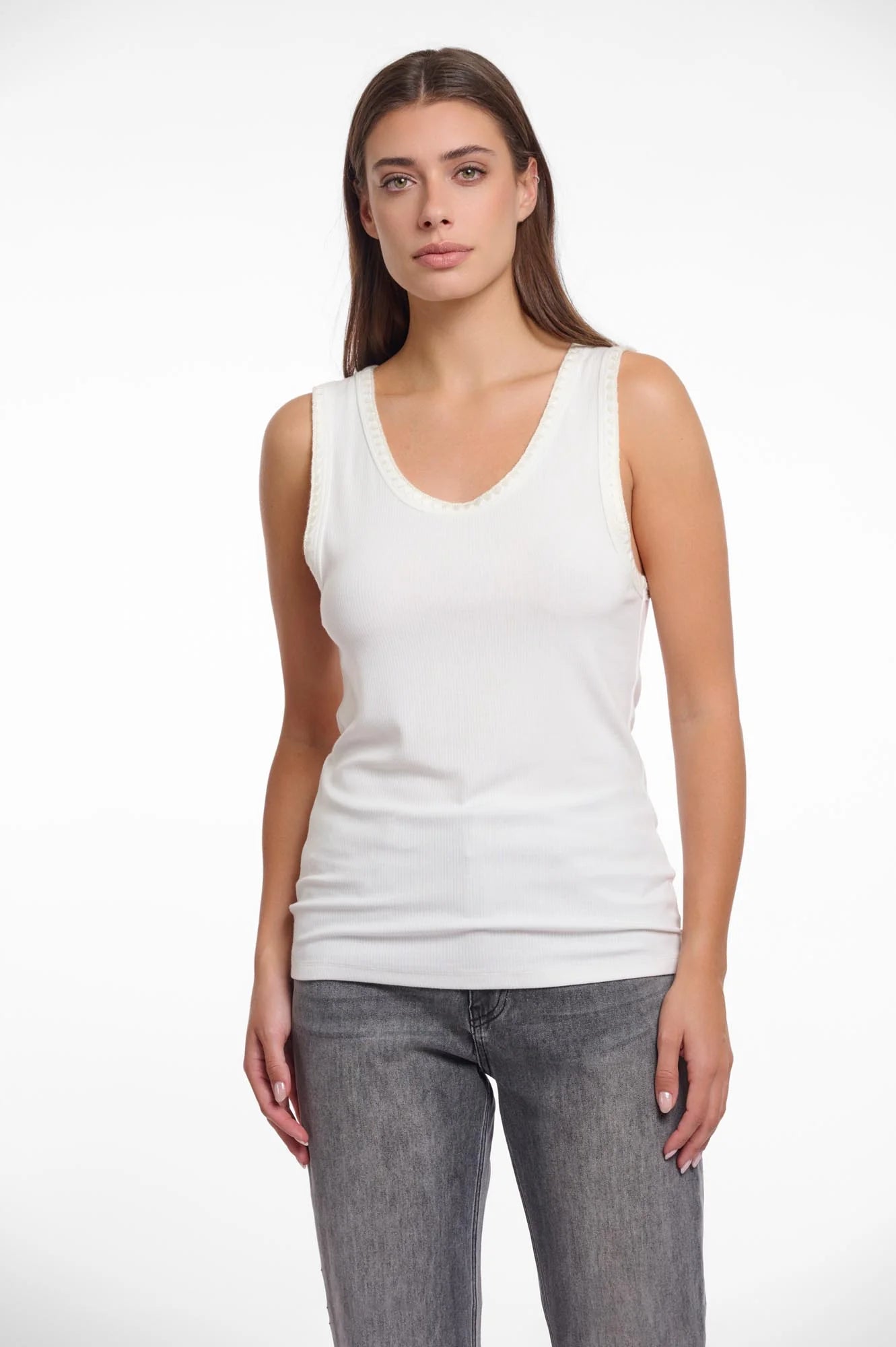 Rino & Pelle Dulani Top snow white