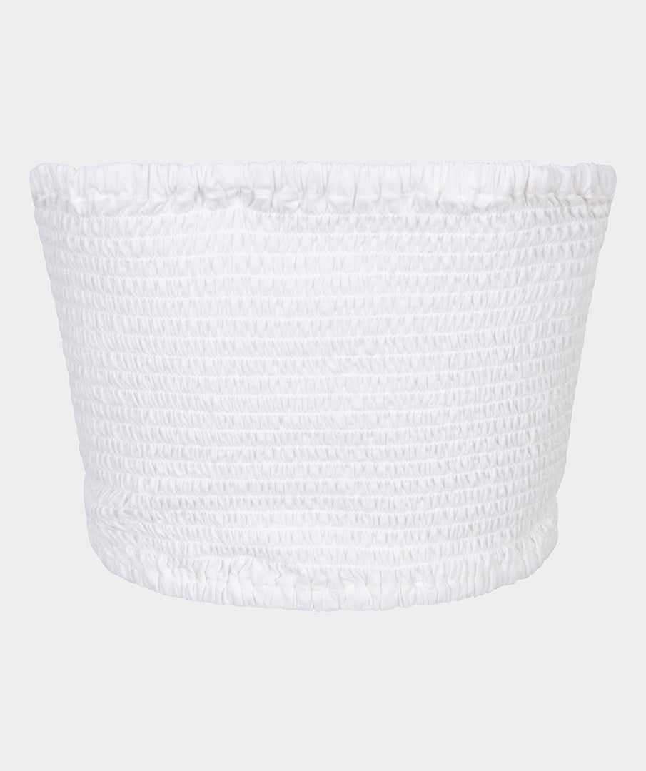 Esqualo Top Smock Bandeau HS25.30204 off white
