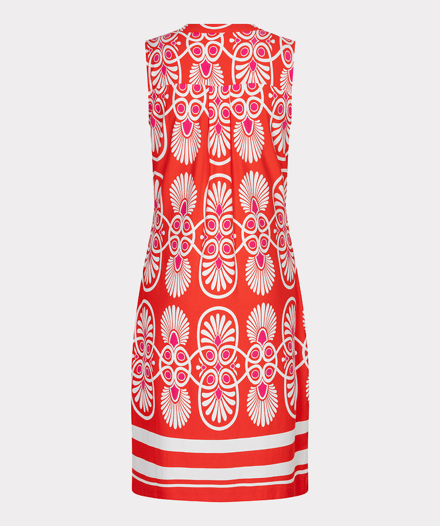 Esqualo Mouwloze Jurk Heartfelt HS26.30218 print