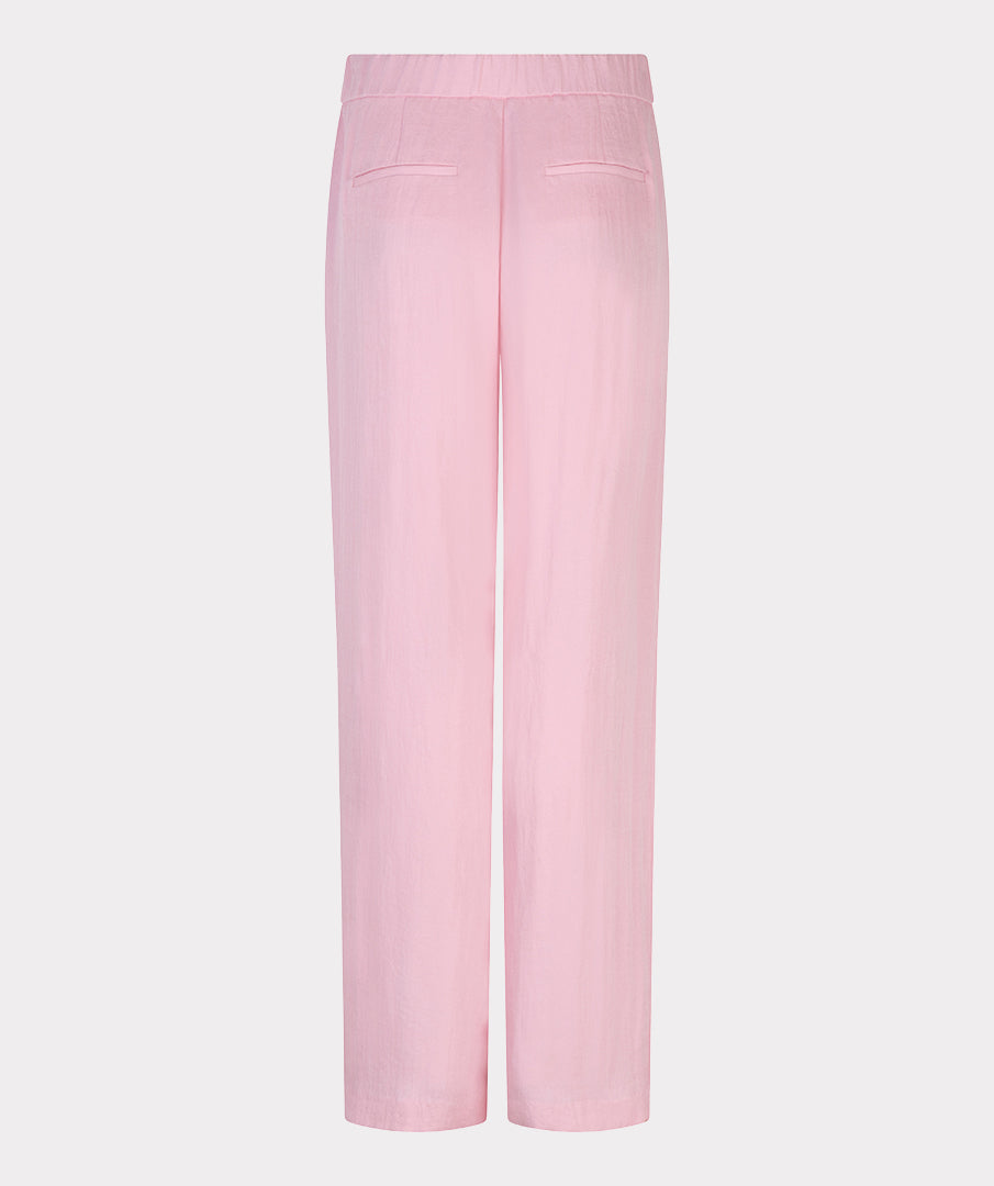 Esqualo Twill Wide Broek SP26.10048 romance rose