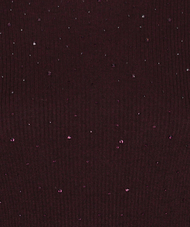 Esqualo Sleeveless Sweater F26.02539 merlot