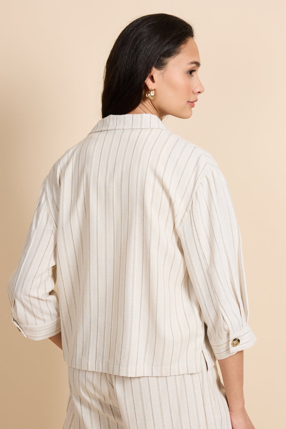 G-maxx Bellamy Blouse sand / offwhite