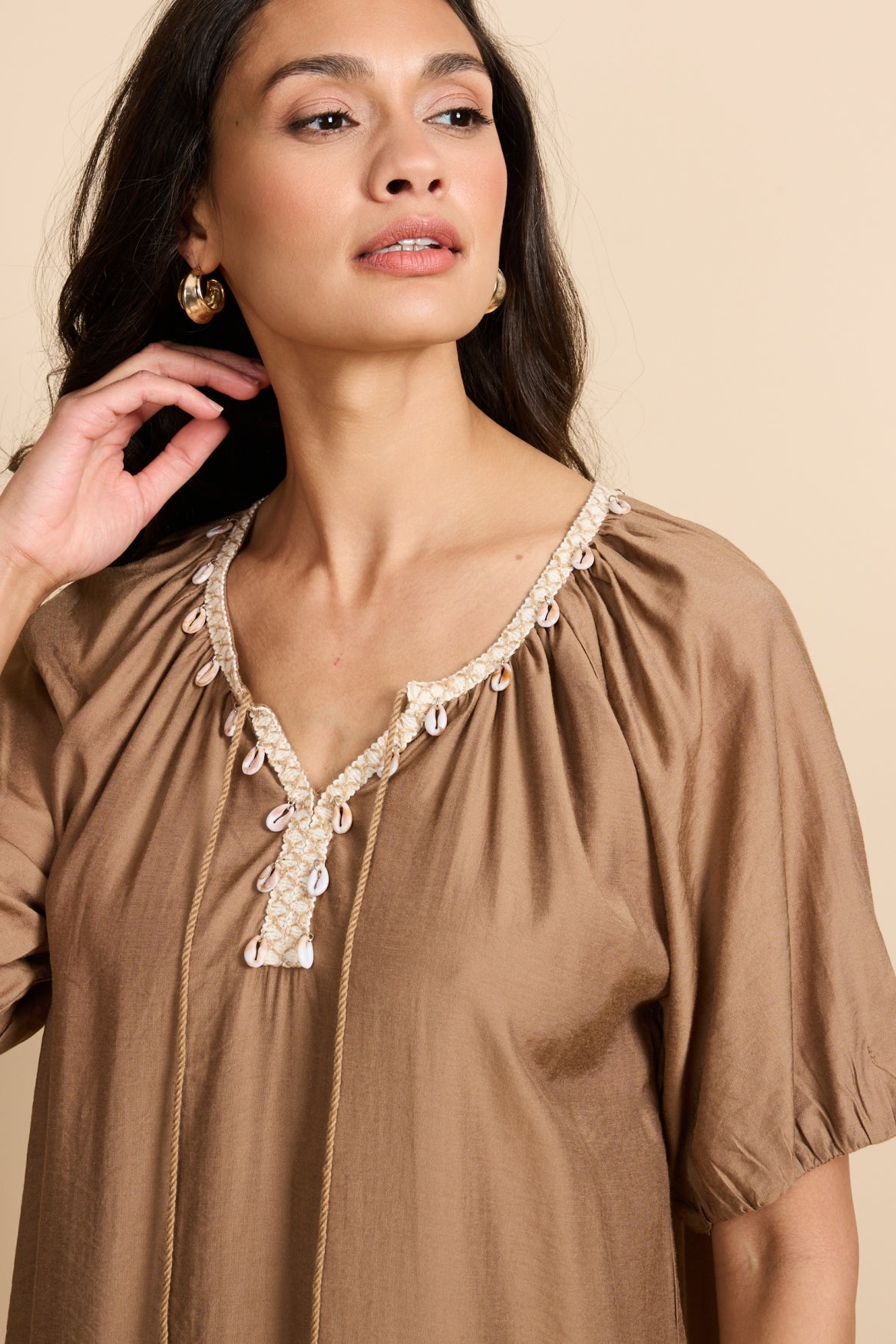 G-maxx Rita Jurk walnut