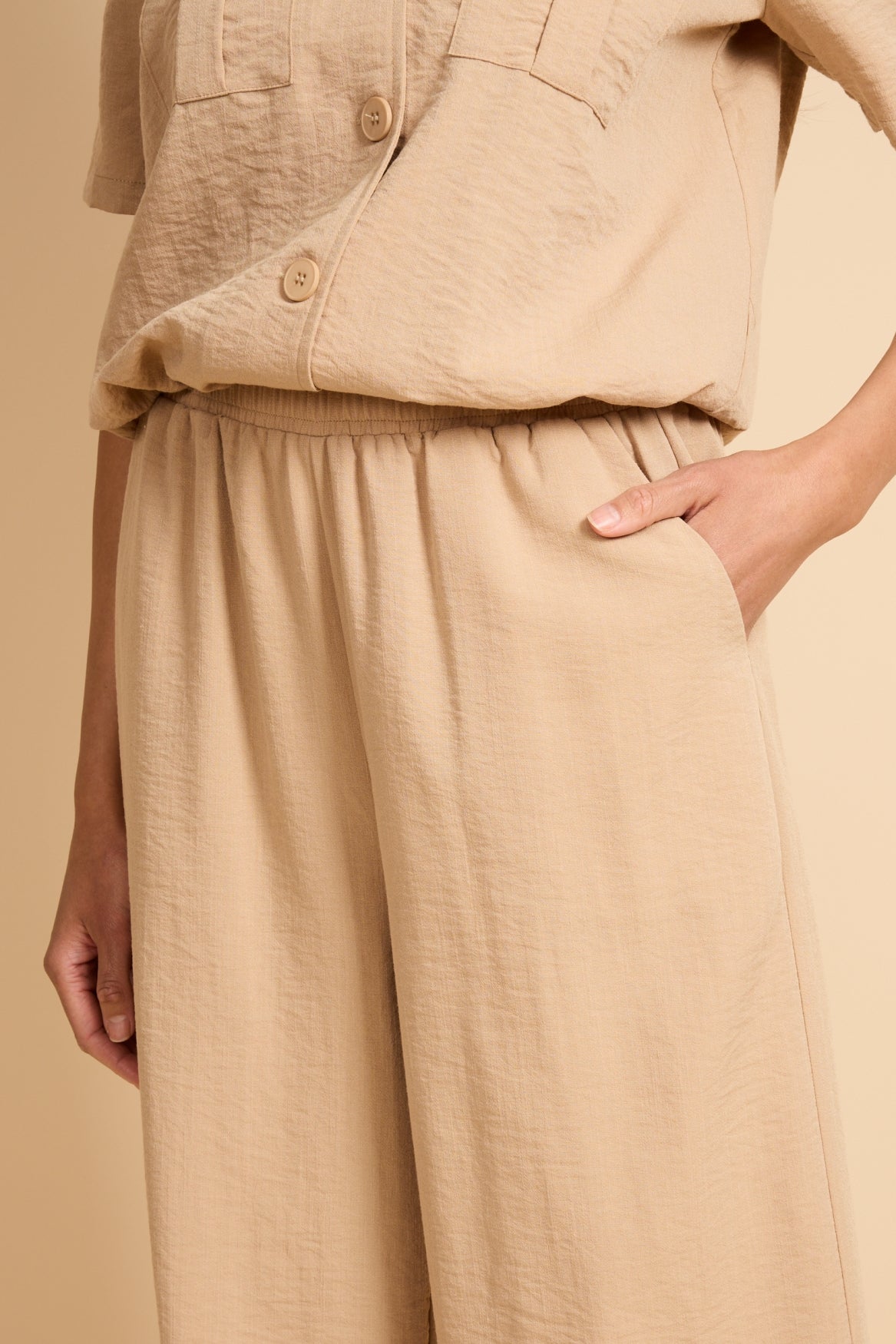 G-maxx Minou Broek kint camel