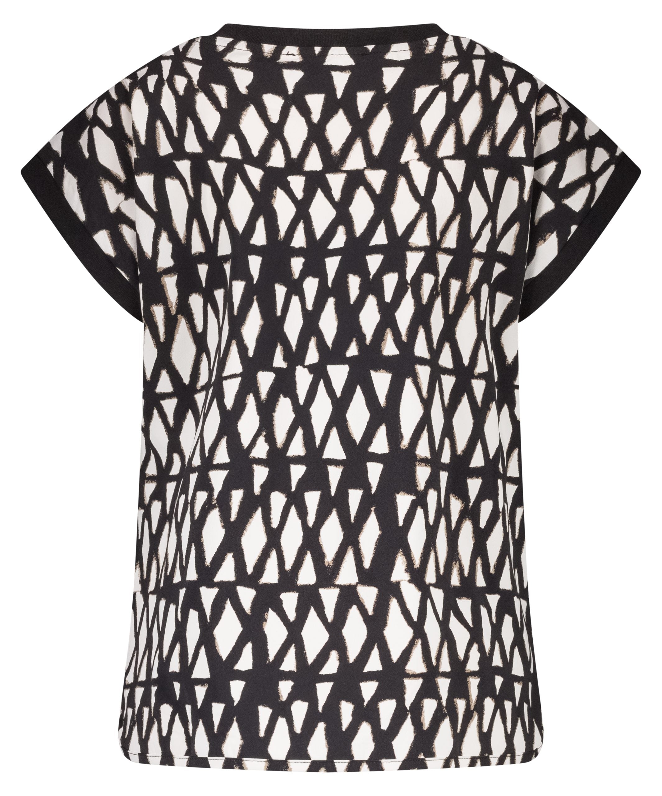 Lady Day Hannah Travelstof Top ruta print