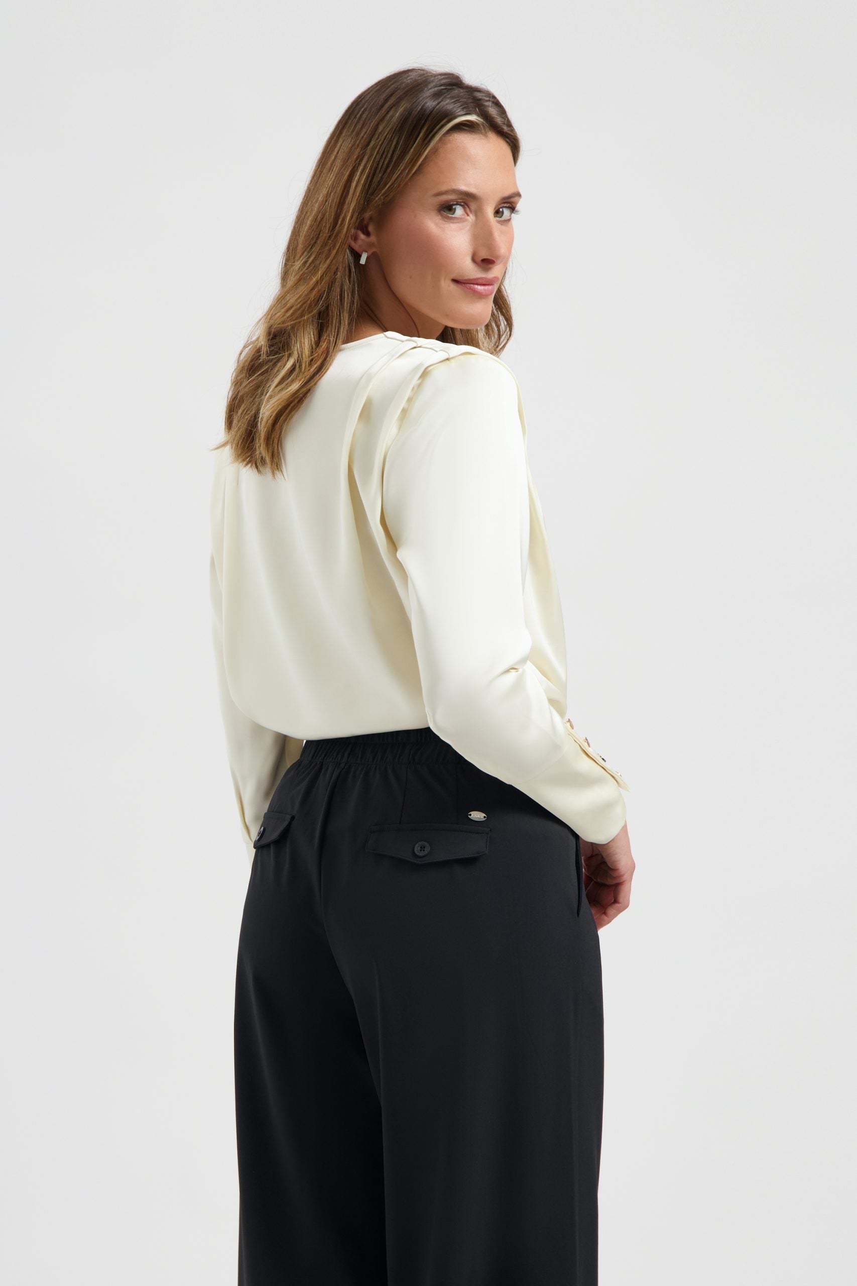 Lady Day Sheri Top wool white