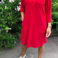 Angelle Milan Traveltuniek rood B001 1467 plus size 44 tot maat 50