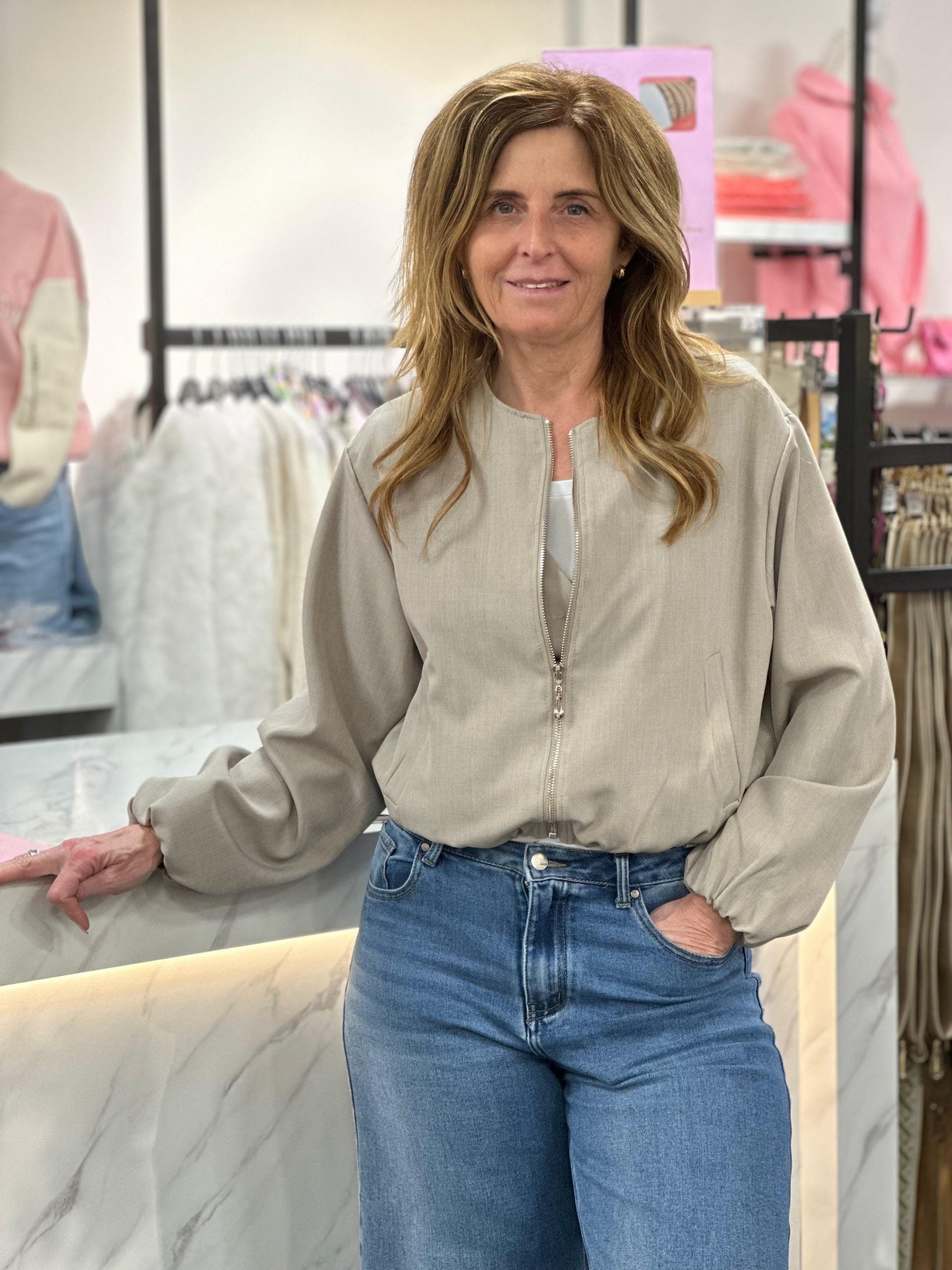 Forza Bomberjack taupe