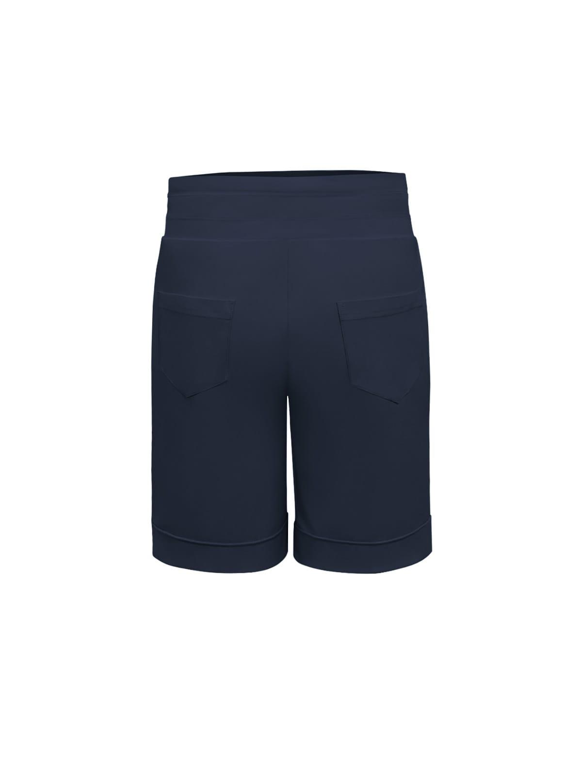 Triple Nine Travelstof Korte Broek 2503 donkerblauw