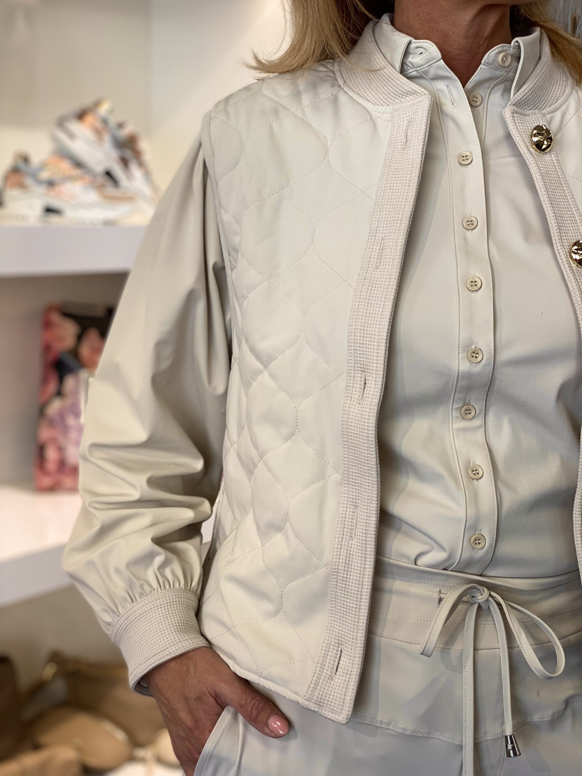 Mi Piace Travelstof Gewatteerd Jasje 202535 kit