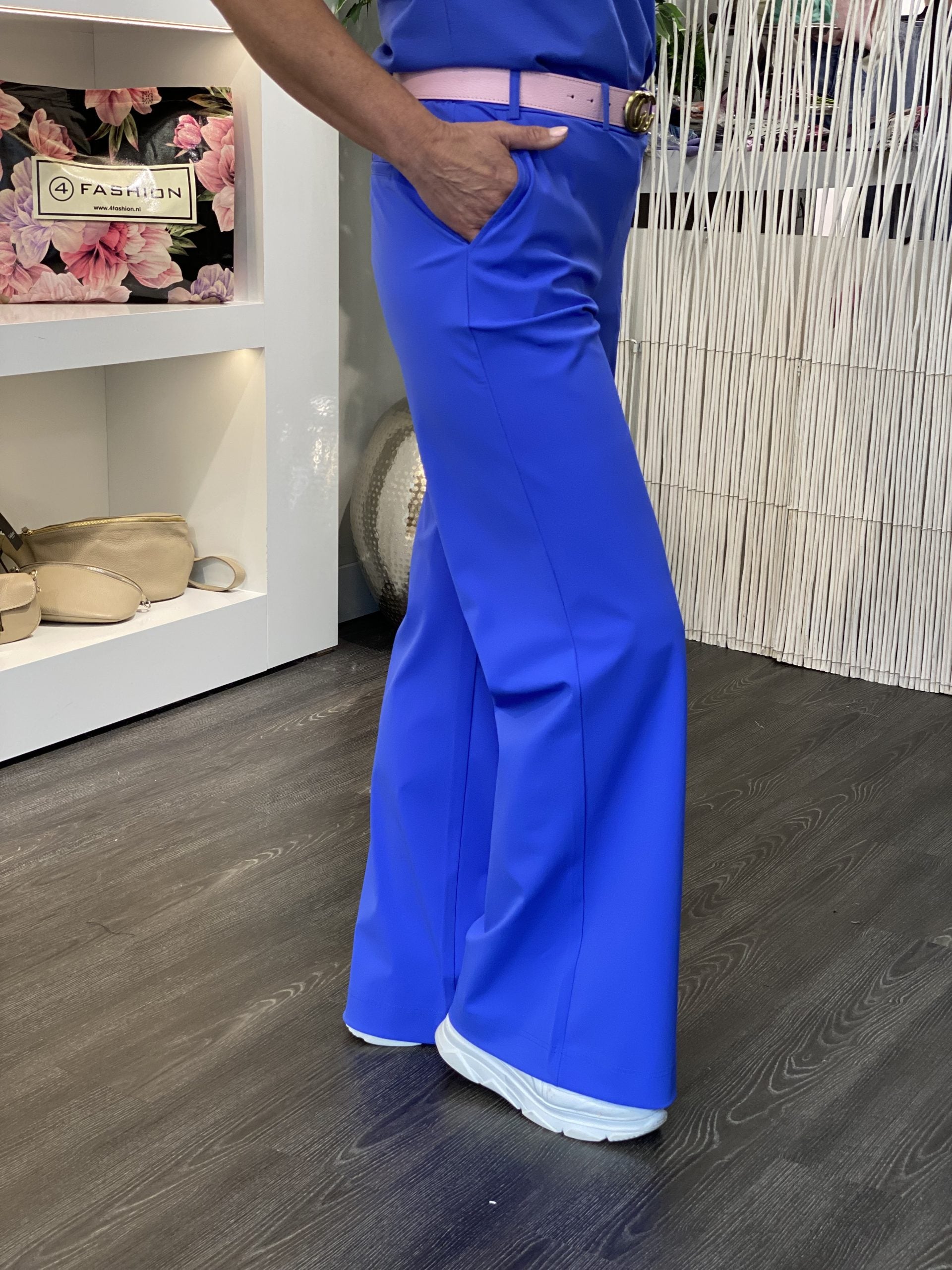 Lady Day Travelstof Phoenix Broek harbour blue