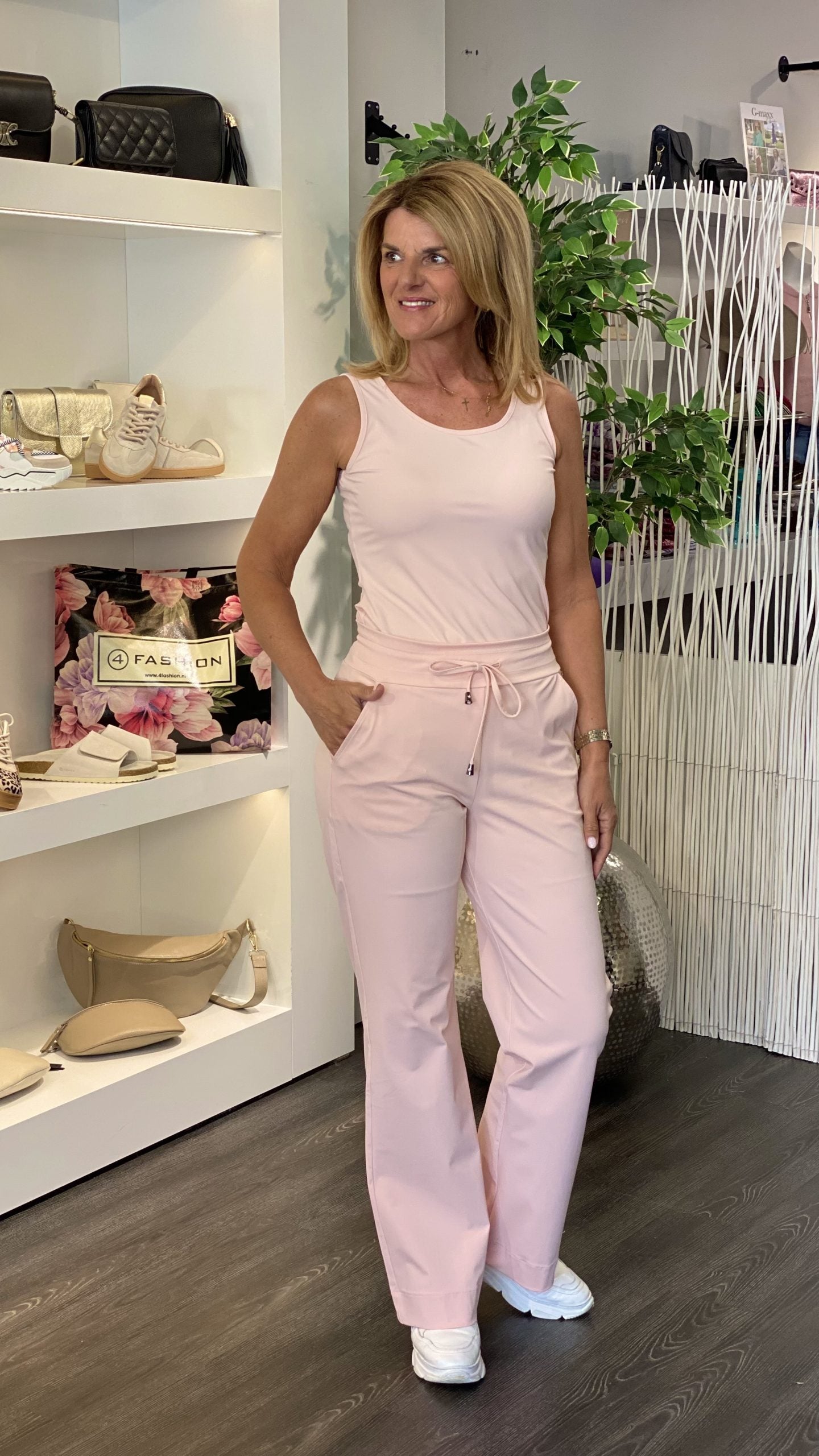 Mi Piace Travelstof Top peachskin 202027