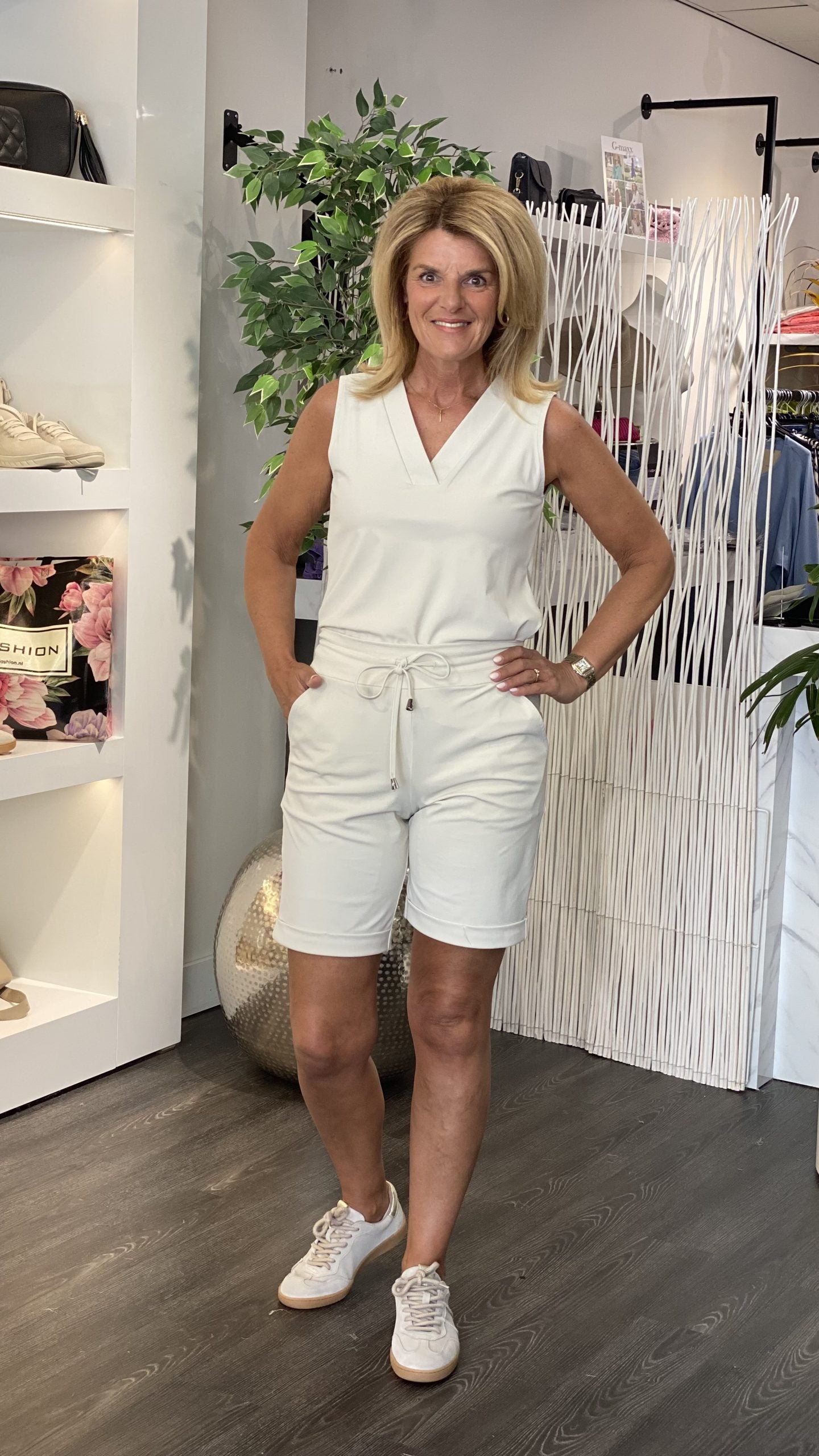 Mi Piace Travelstof Bermuda Broek kit 202589