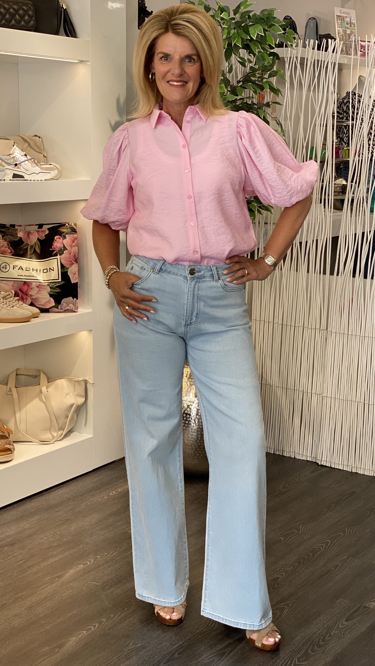 Sisterspoint Ella Blouse baby pink