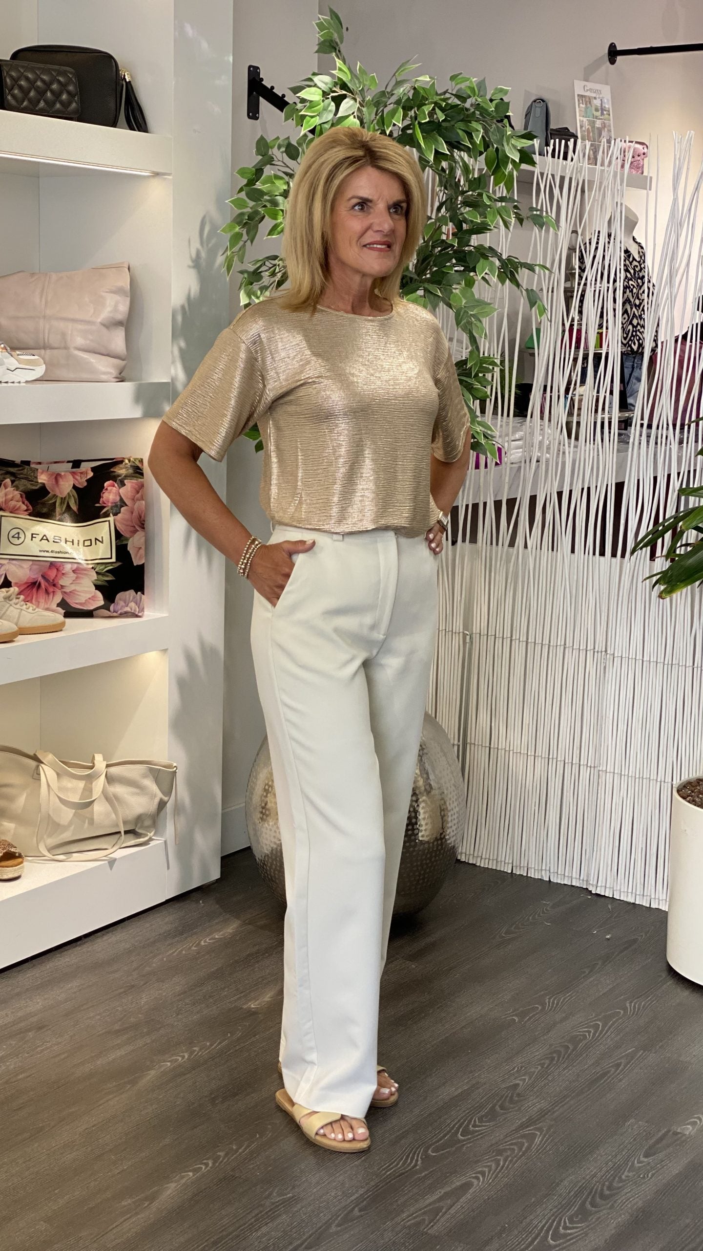 Rino & Pelle Jane Broek birch