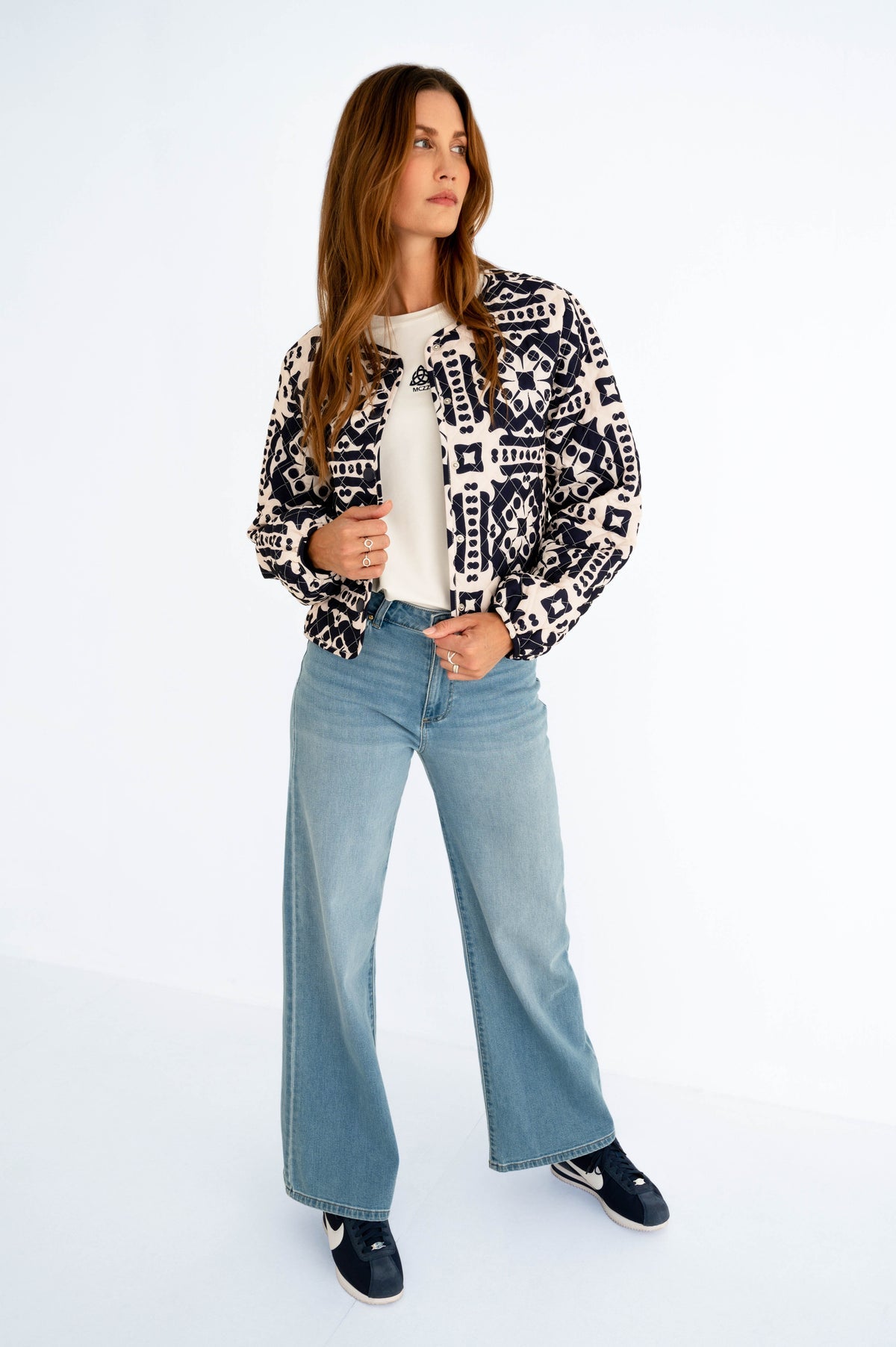 Maicazz Romana Jacket aztec print