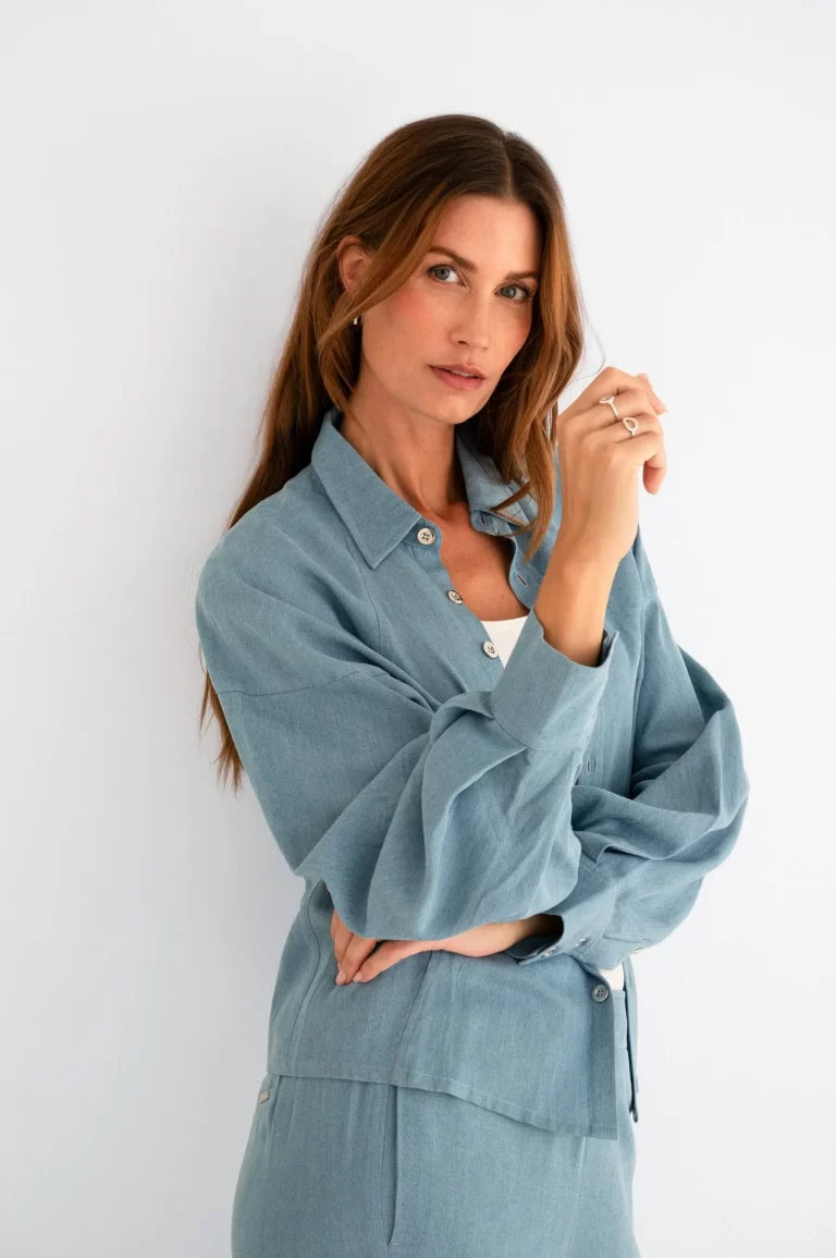Maicazz Scarlet Blouse jeans blue