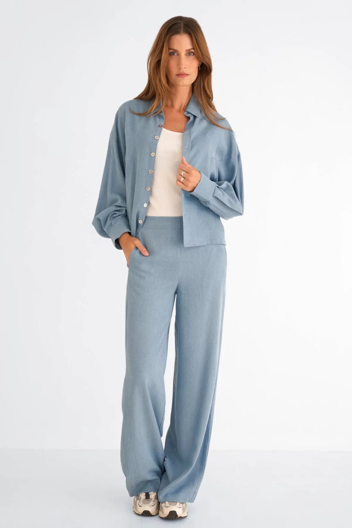 Maicazz Scarlet Blouse jeans blue