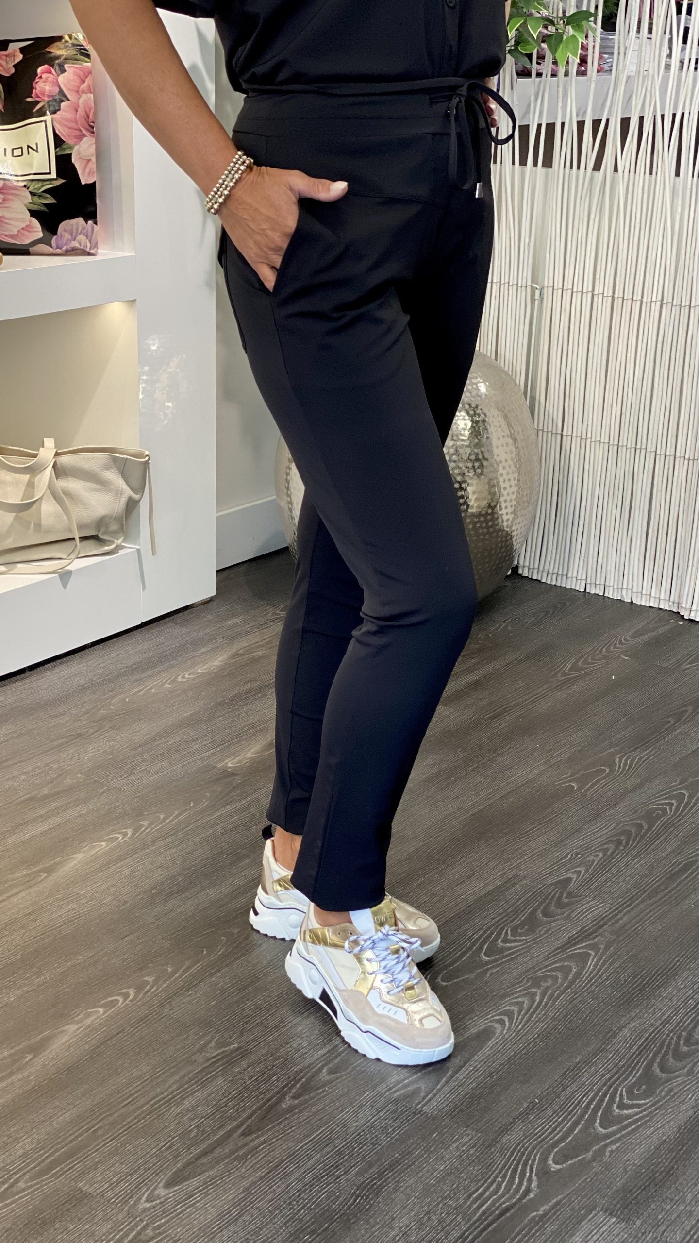 Mi Piace Travelbroek Mooie Kwaliteit 202521 zwart