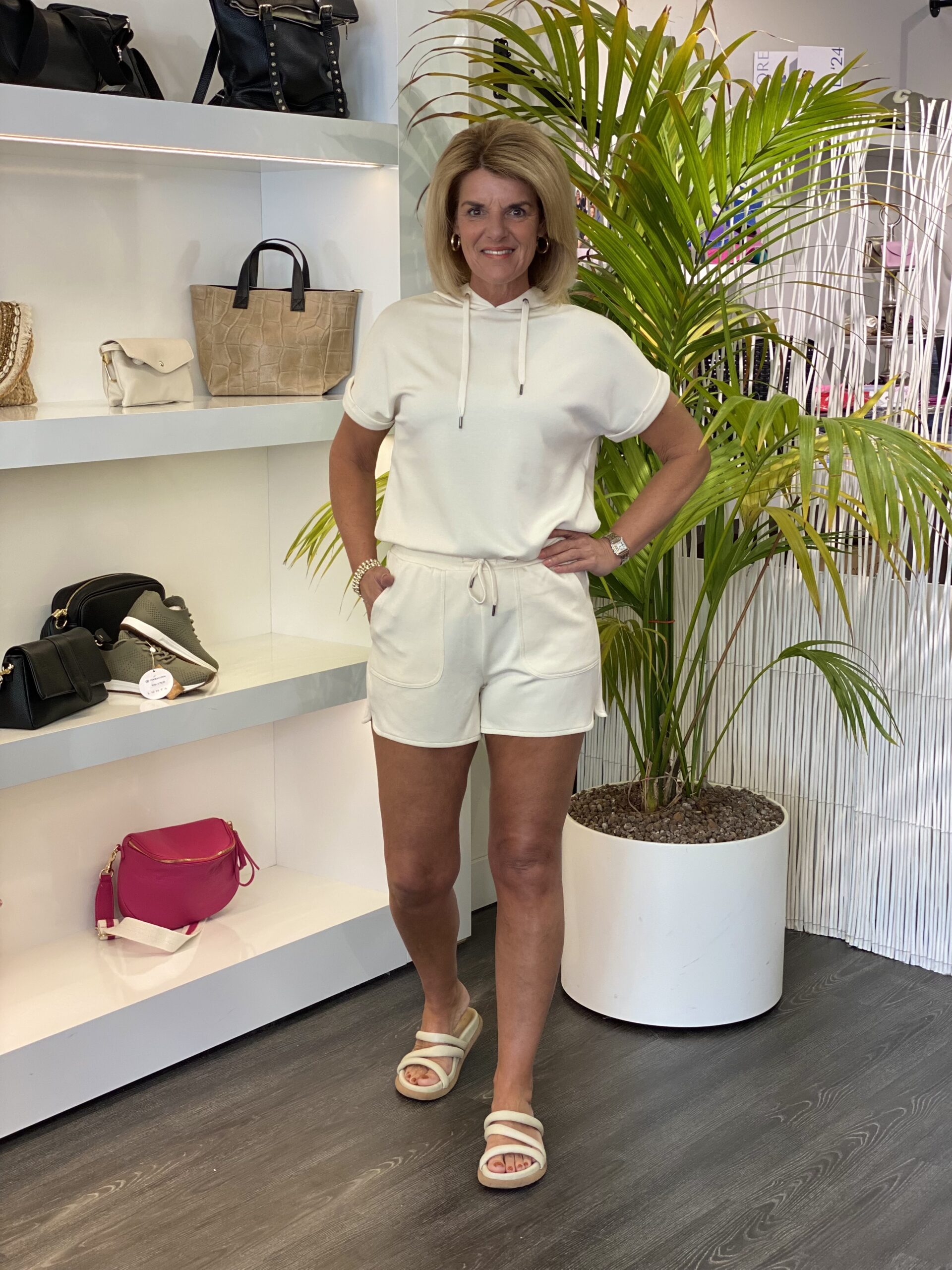 SoyaConcept Banu 175 Korte Broek creme