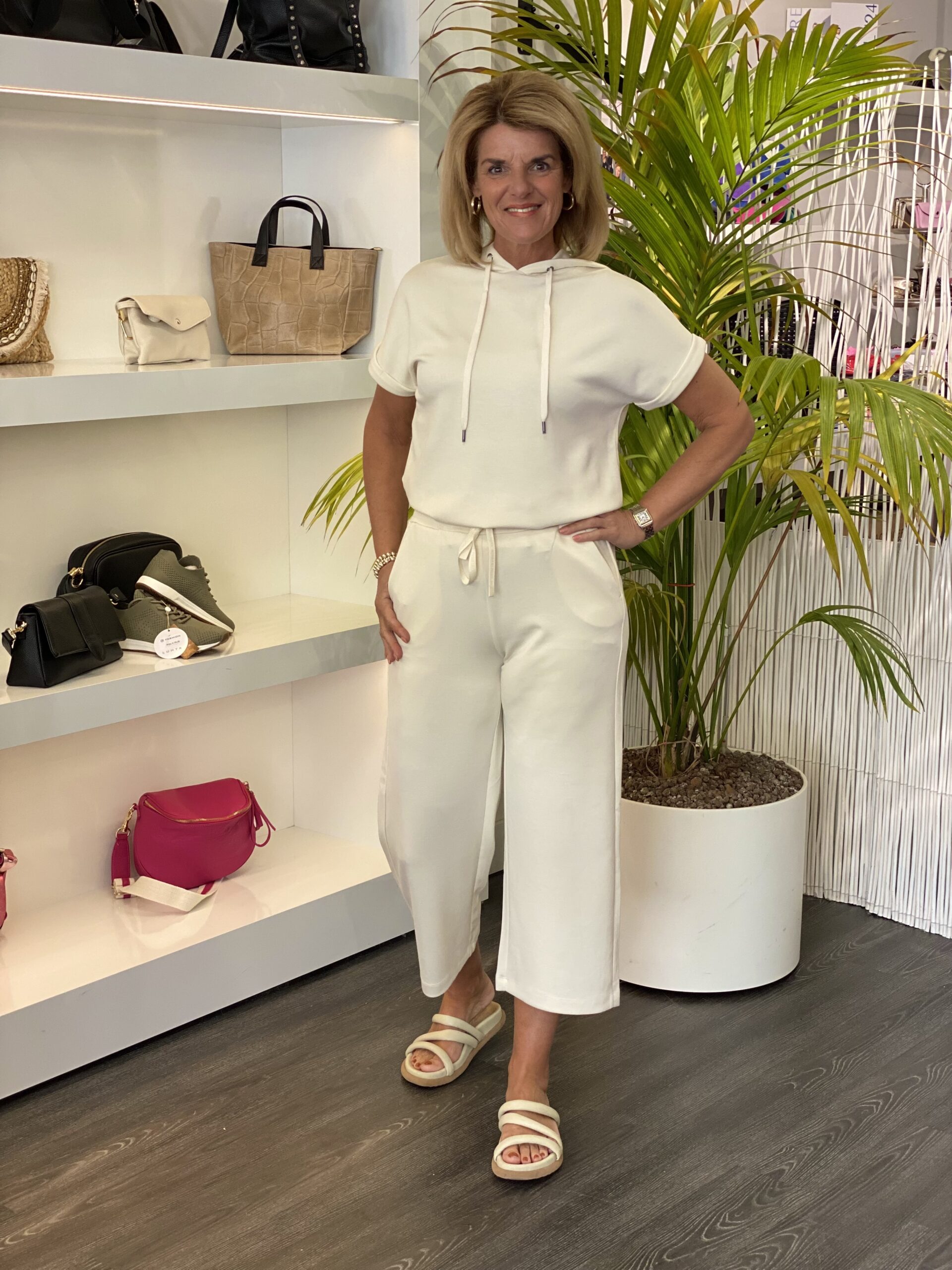 SoyaConcept Banu 26 Broek 7/8 creme