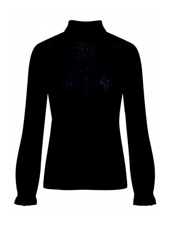 Co Woman Sabine Turtleneck zwart