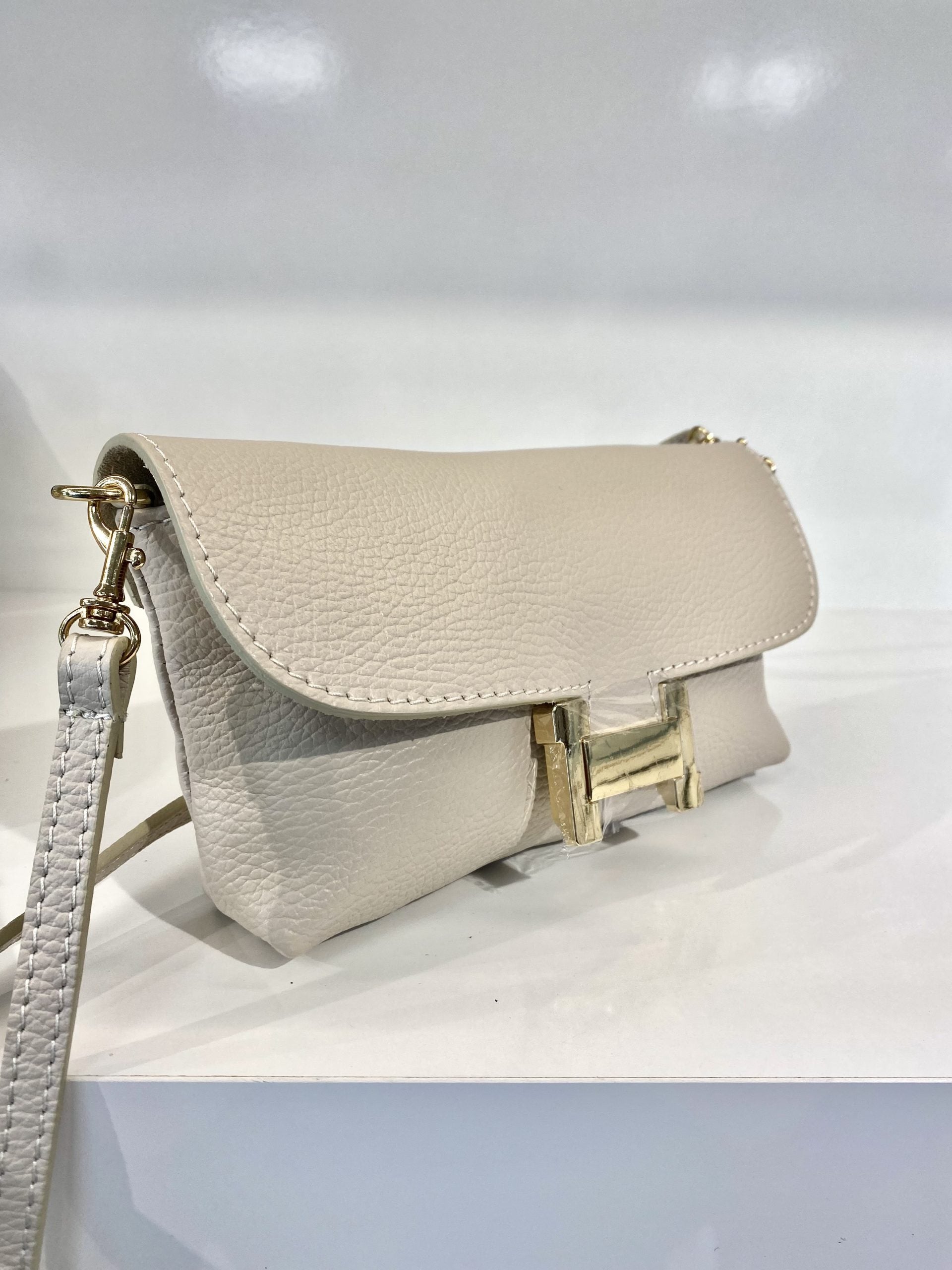 Hilary Tas Leer Kit/Goud T224