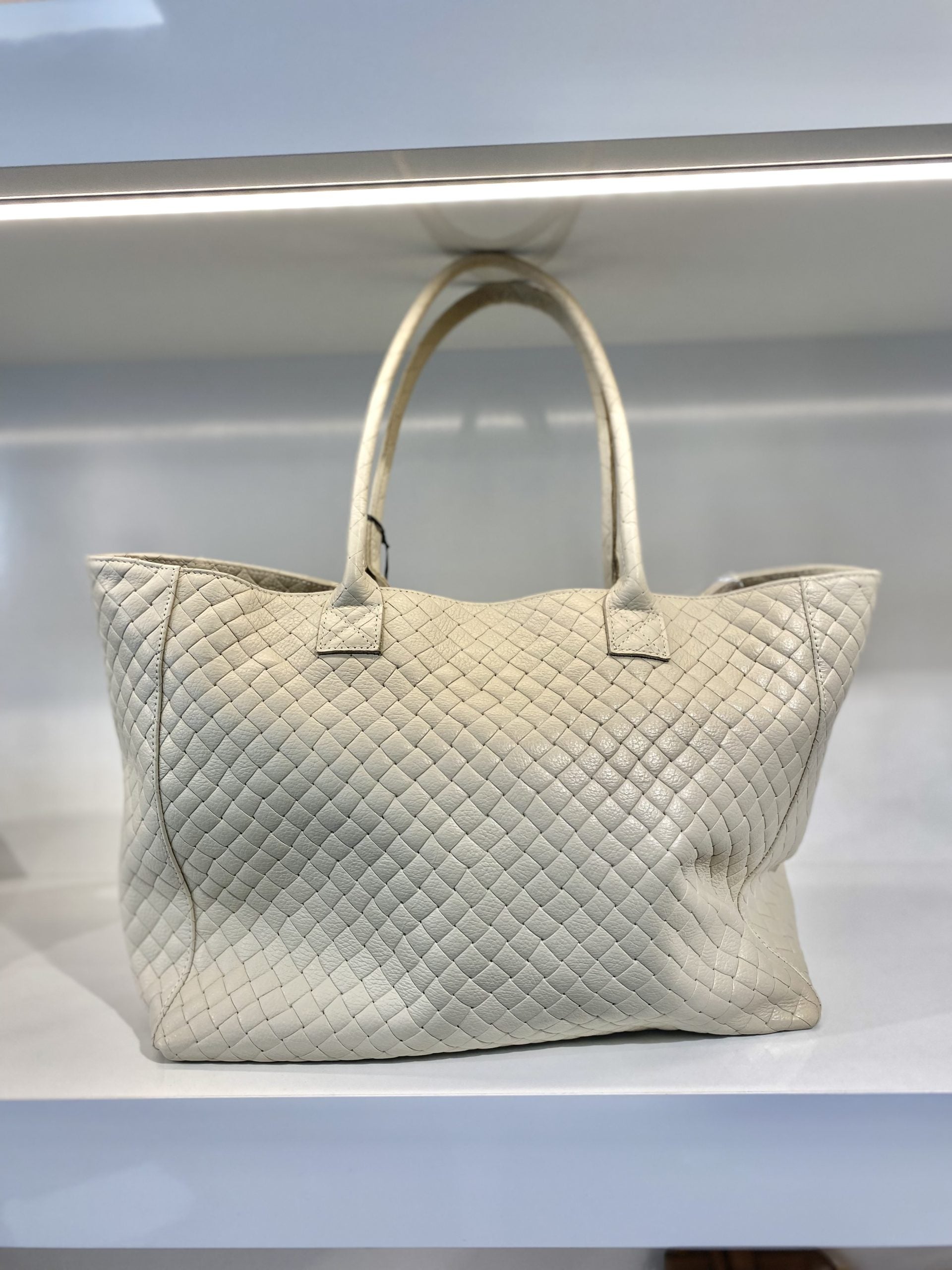 Guiliano Tas claire Vlecht Leer Kit T502