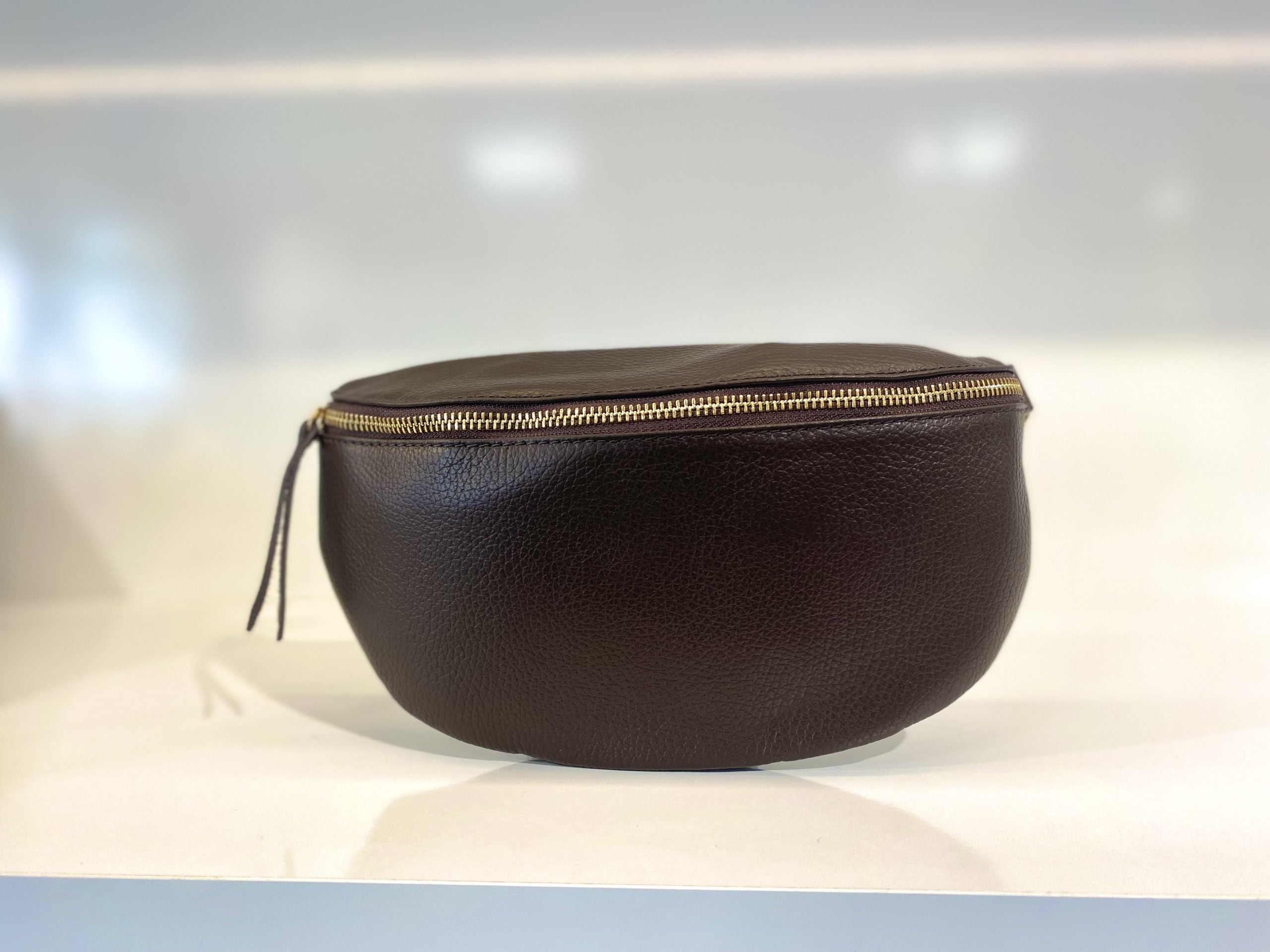 Fanny Pack Crossbody Tas Leer Bruin T223