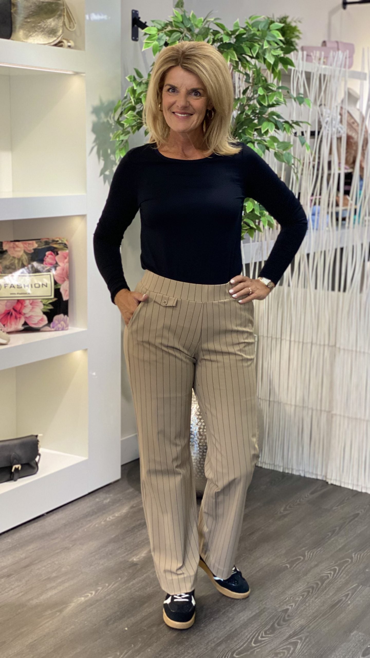 SoyaConcept Marica 217 Top zwart