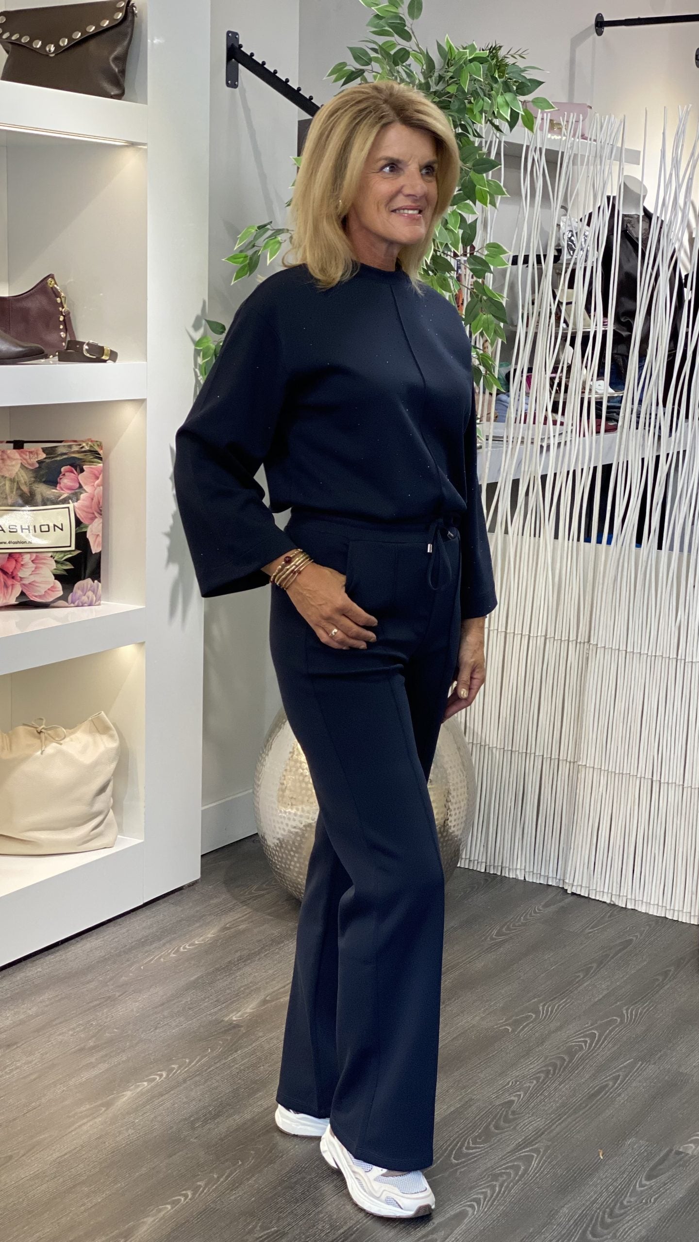 Mi Piace Sweat Broek 20200103 donkerblauw