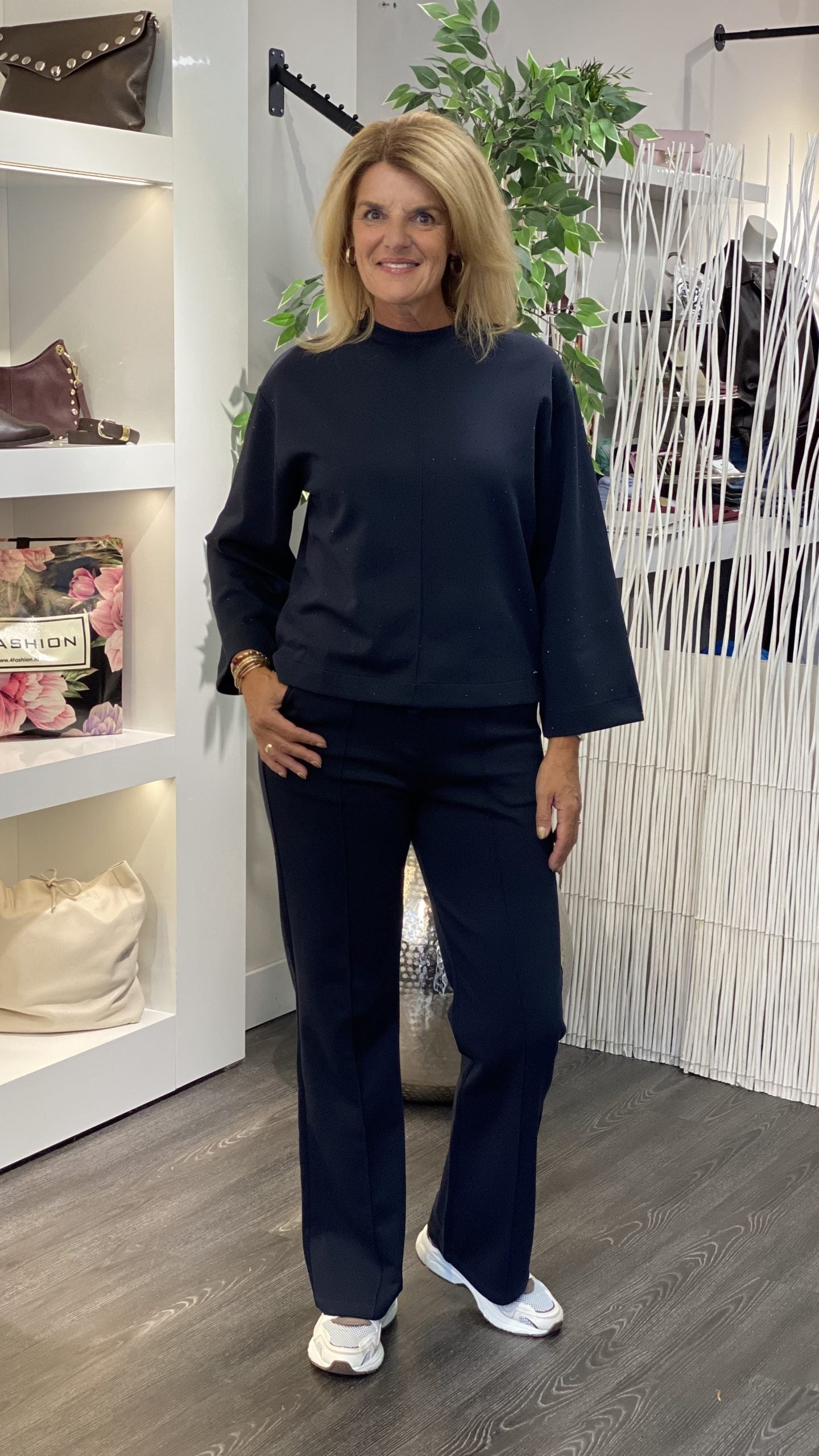 Mi Piace Sweat Broek 20200103 donkerblauw