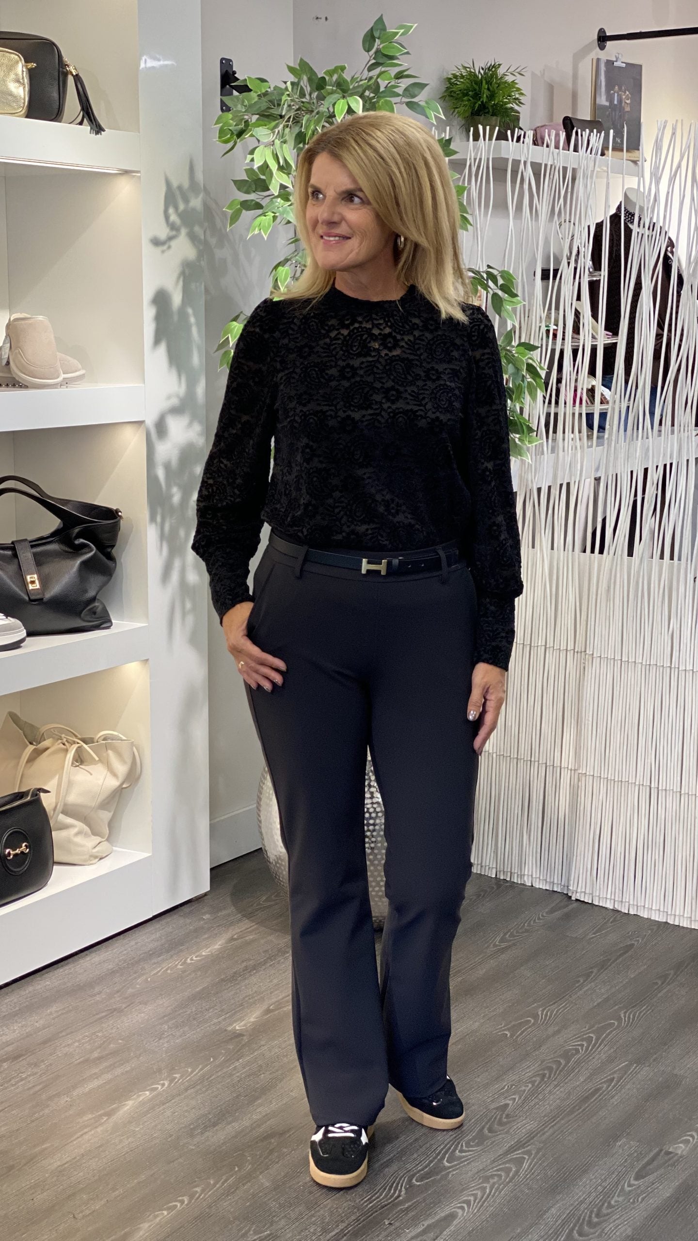 Rino & Pelle Xela Top zwart