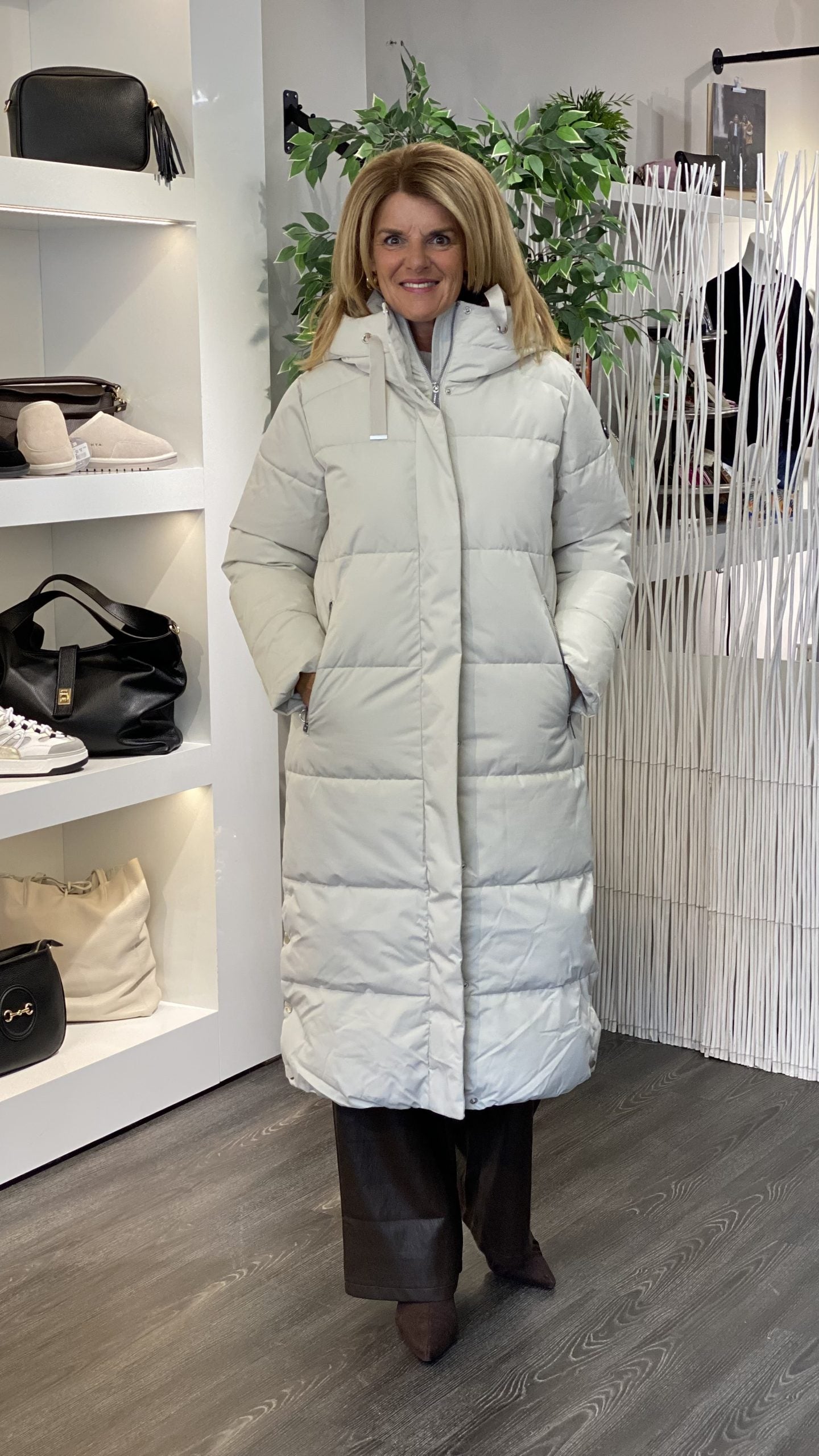 Luhta Heinis Lange Winterjas kit