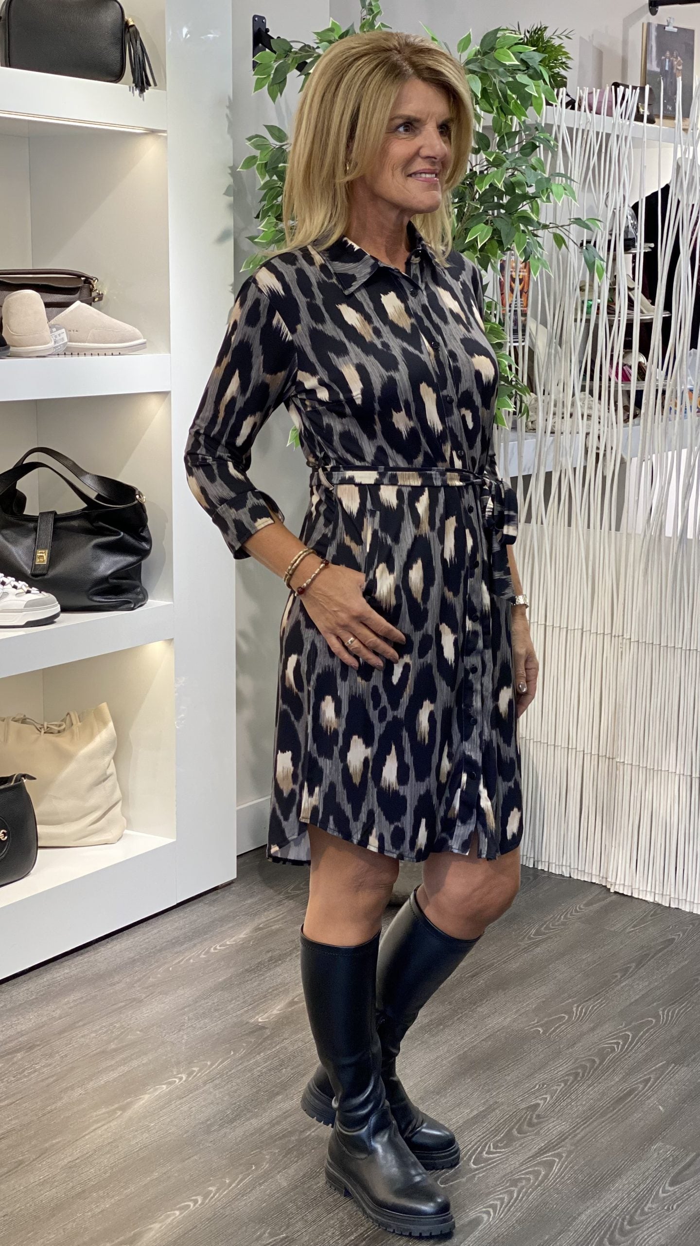 Angelle Milan Travel Doorknoopjurk 2001/60303 V8