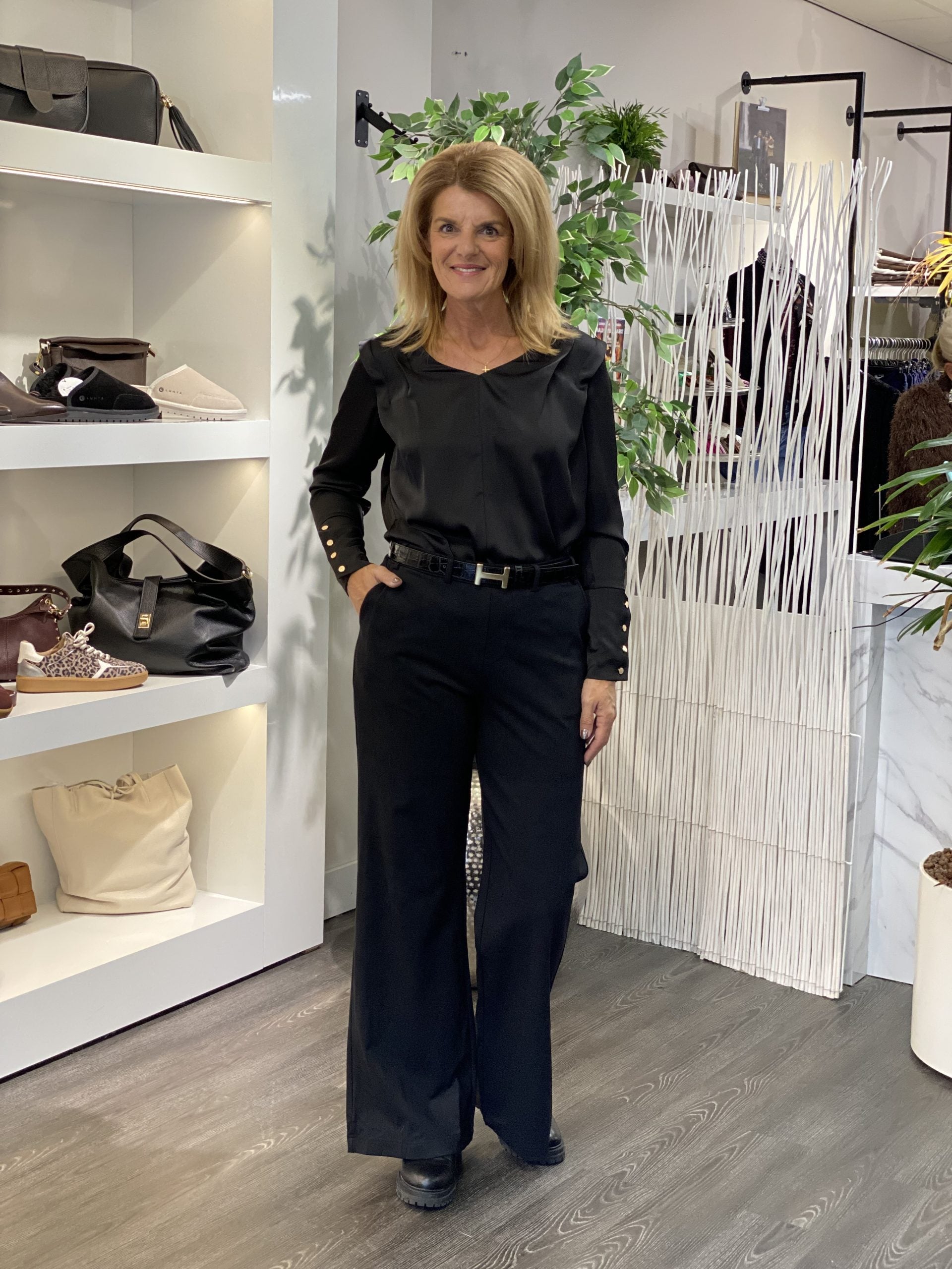 Lady Day Sheri Top zwart