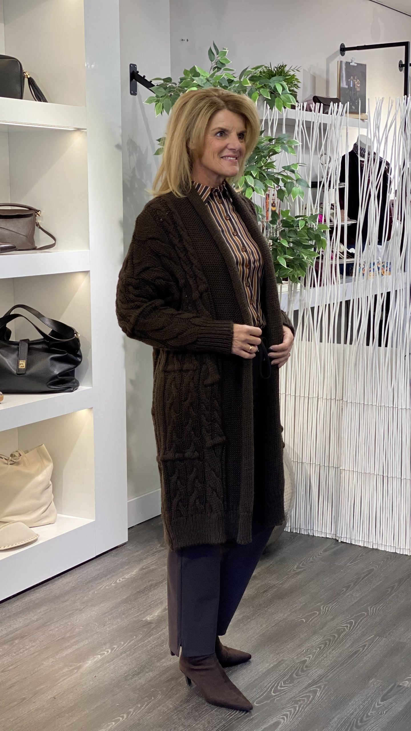 Fashion Vest Jackie espresso