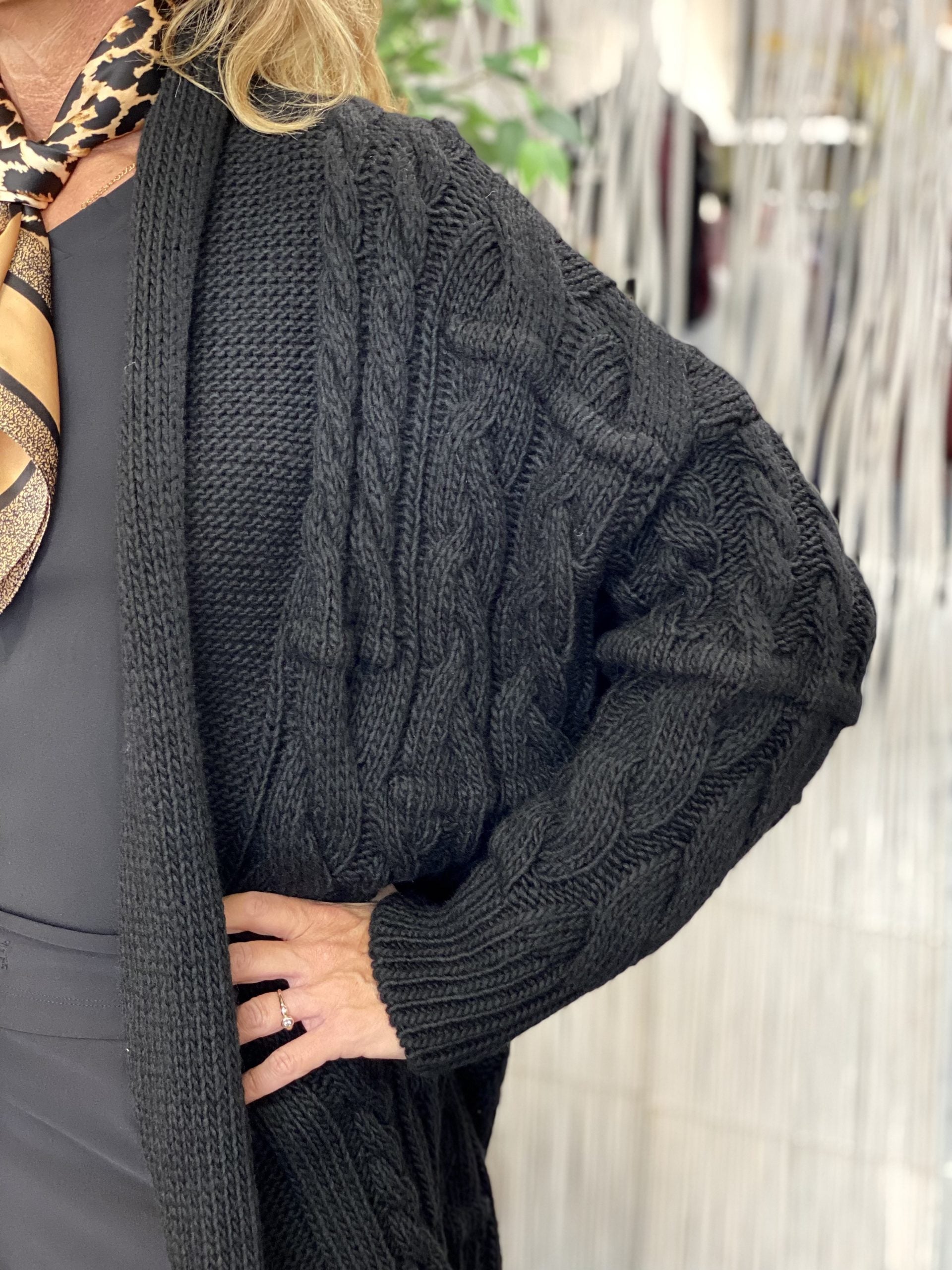 Fashion Vest Jackie zwart