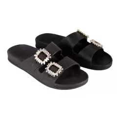 Cacatoes slipper Flat sandals BARRA - BLACK
