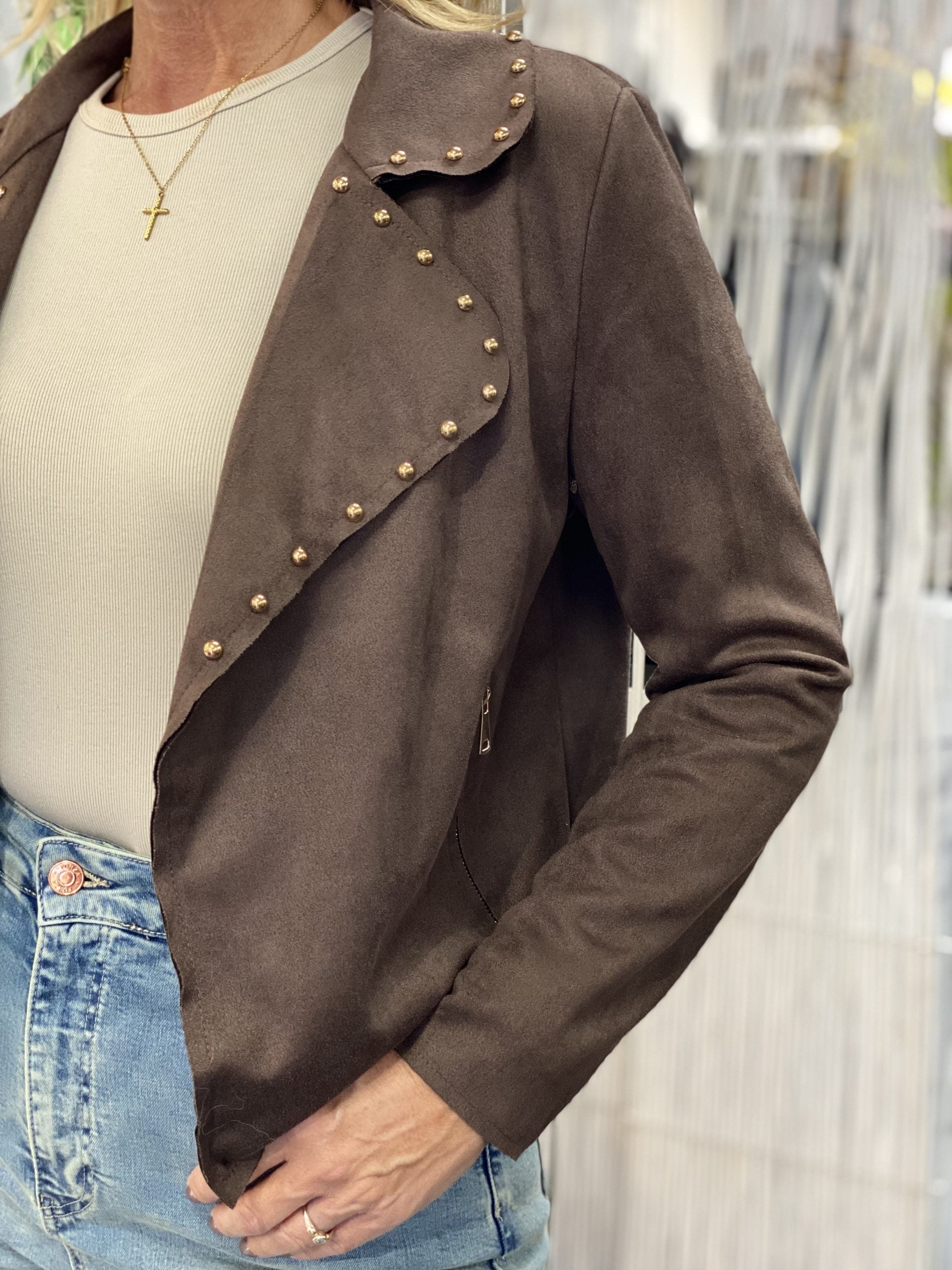 Musthaves by Elja Suedine Jasje espresso