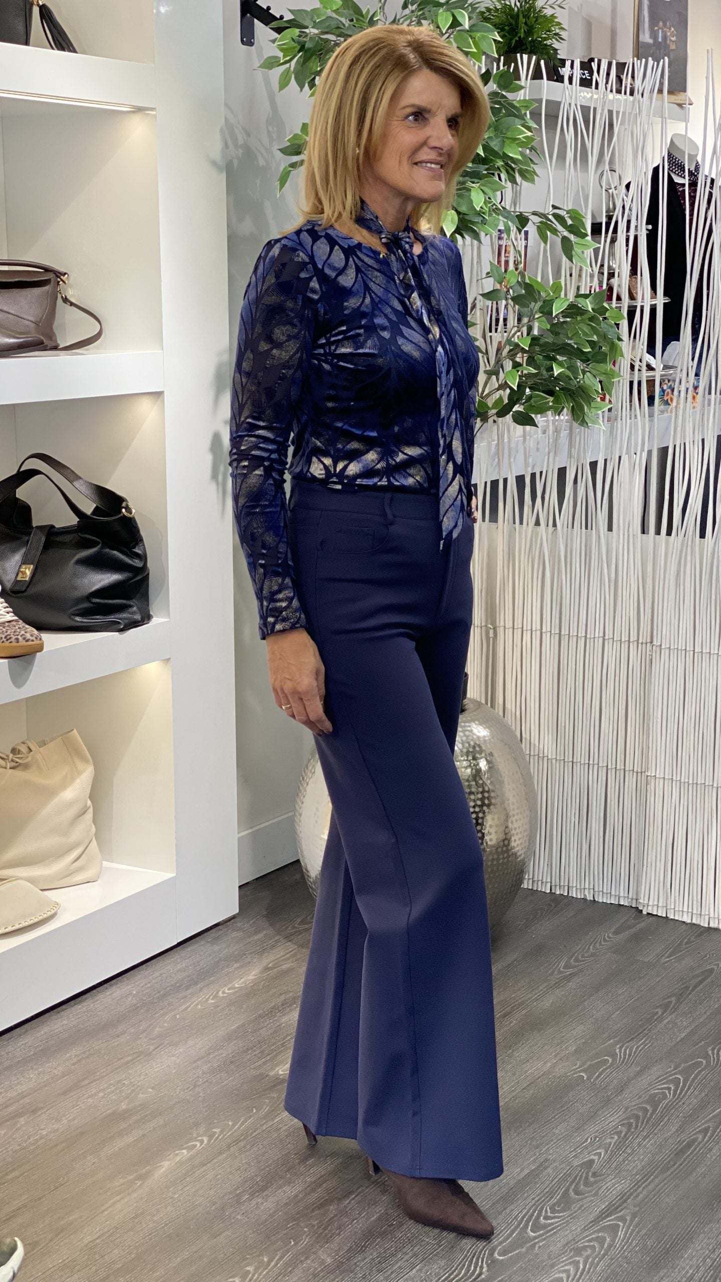 C&S Montpelier Broek midnight blue