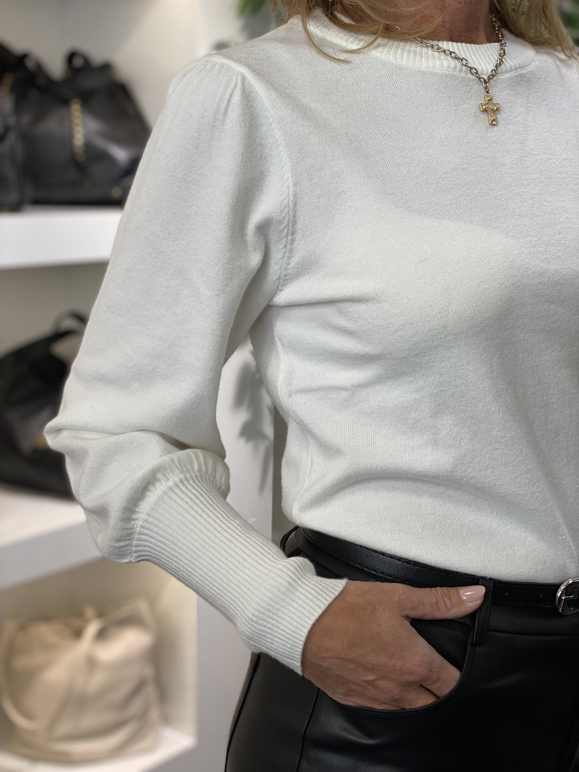 Maicazz Hilsan Trui offwhite