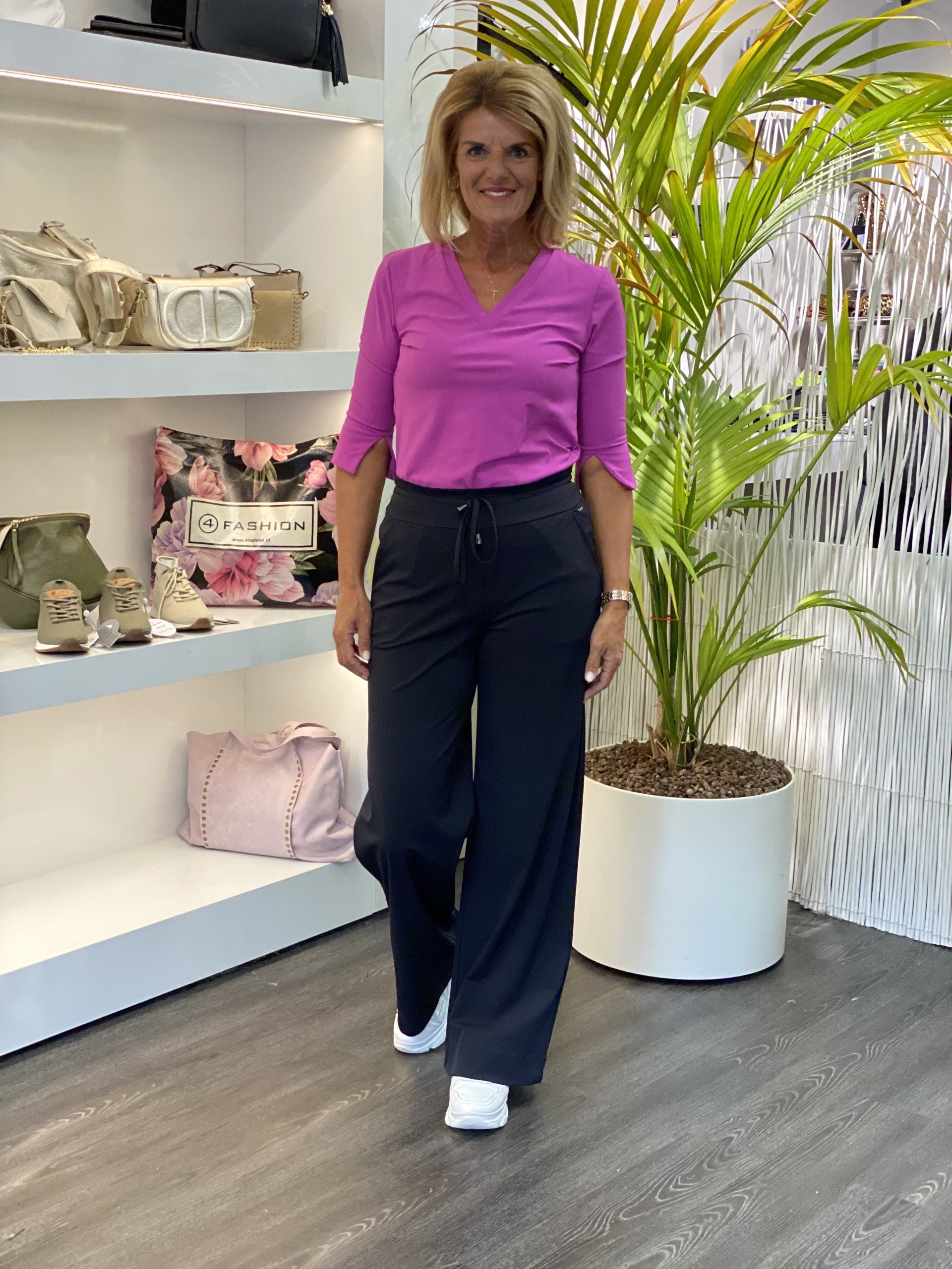 Mi Piace Travelstof Top orchid 202329