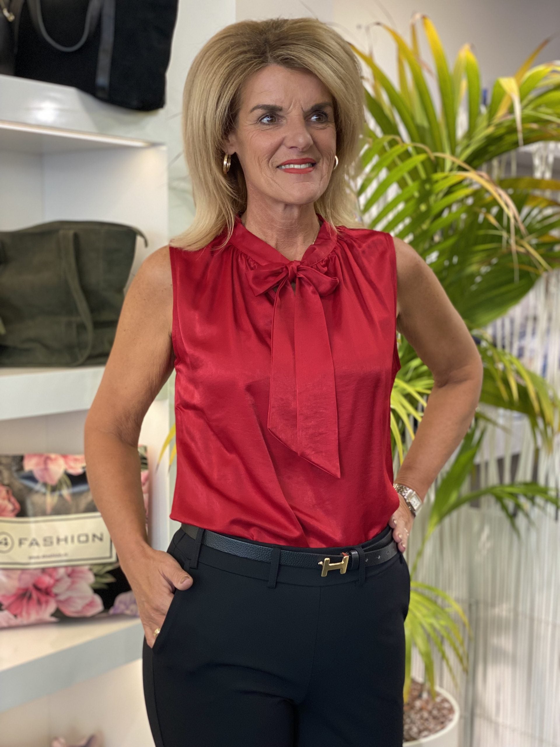 Lady Day Violet Top valentine