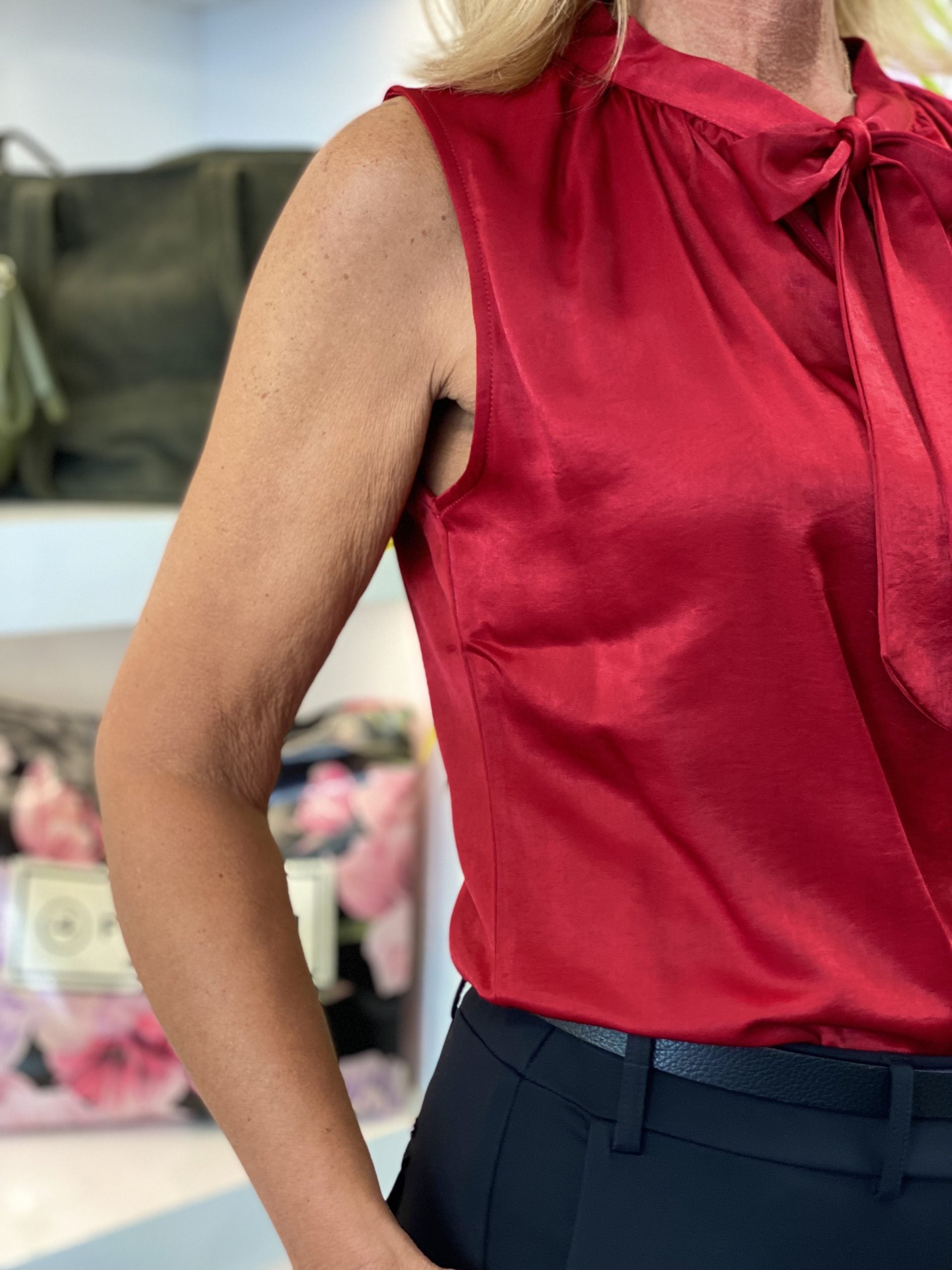 Lady Day Violet Top valentine