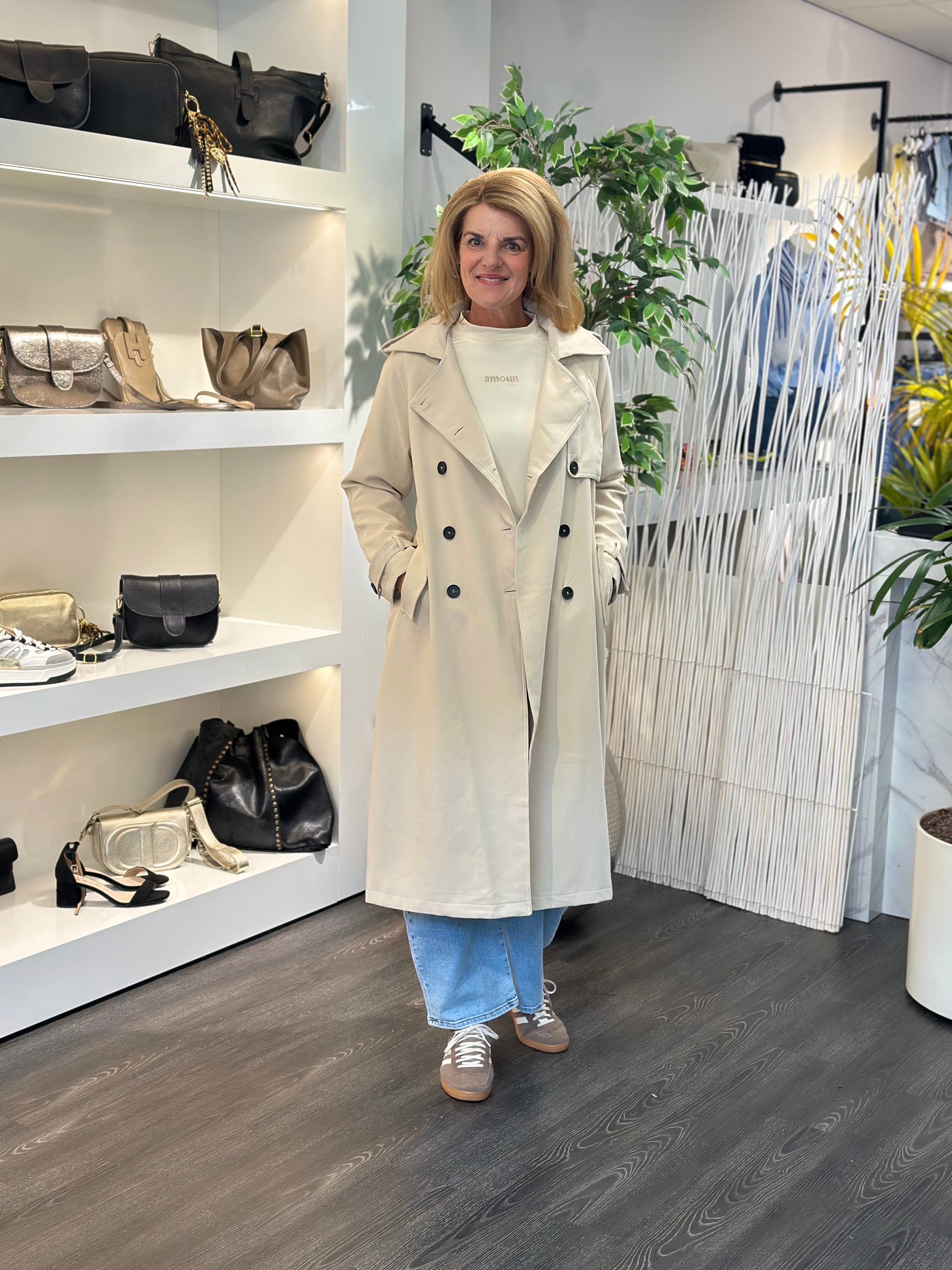 Nana Love Trenchcoat NA3073 beige