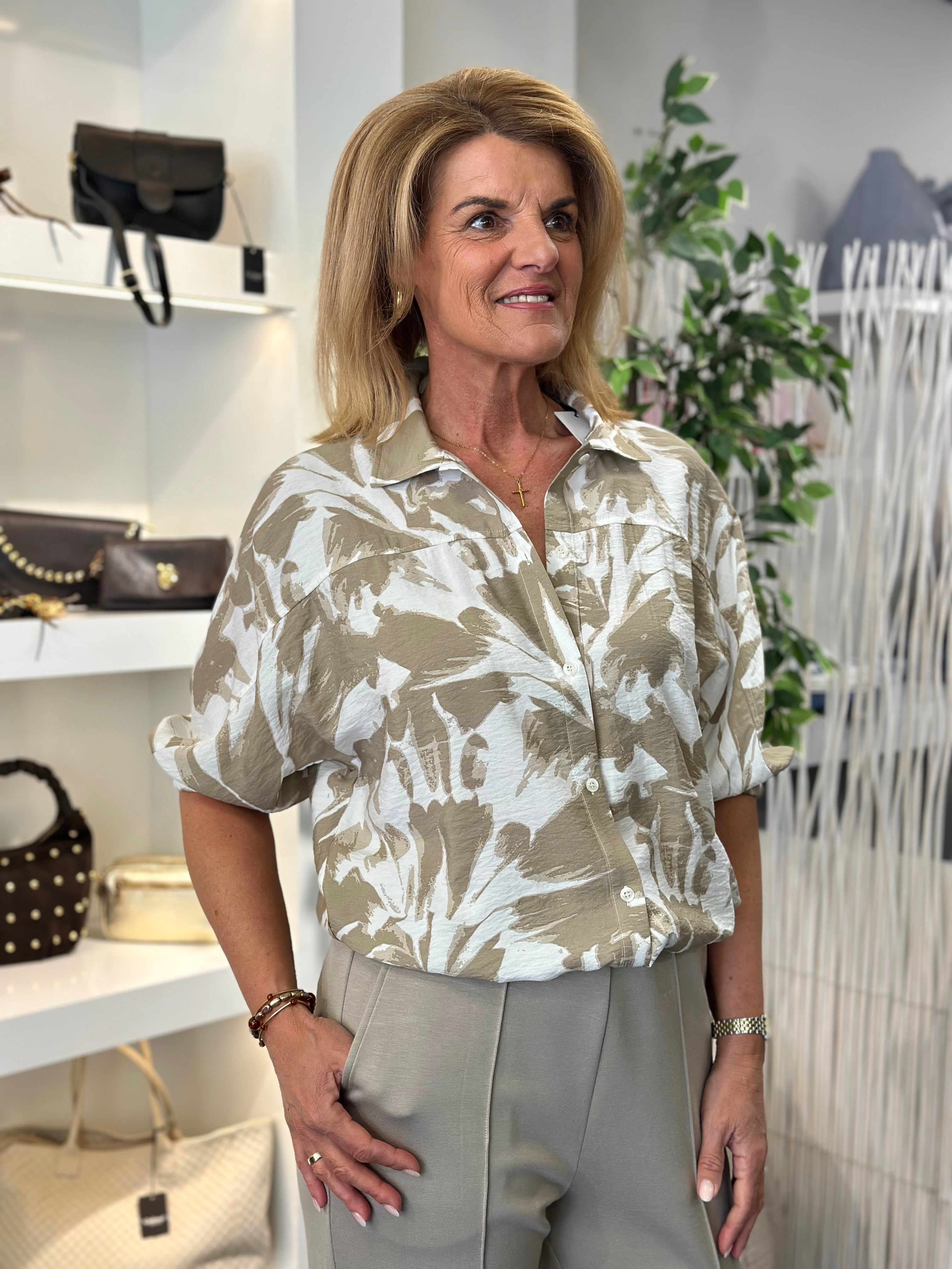 Zoso Yvette Blouse sage