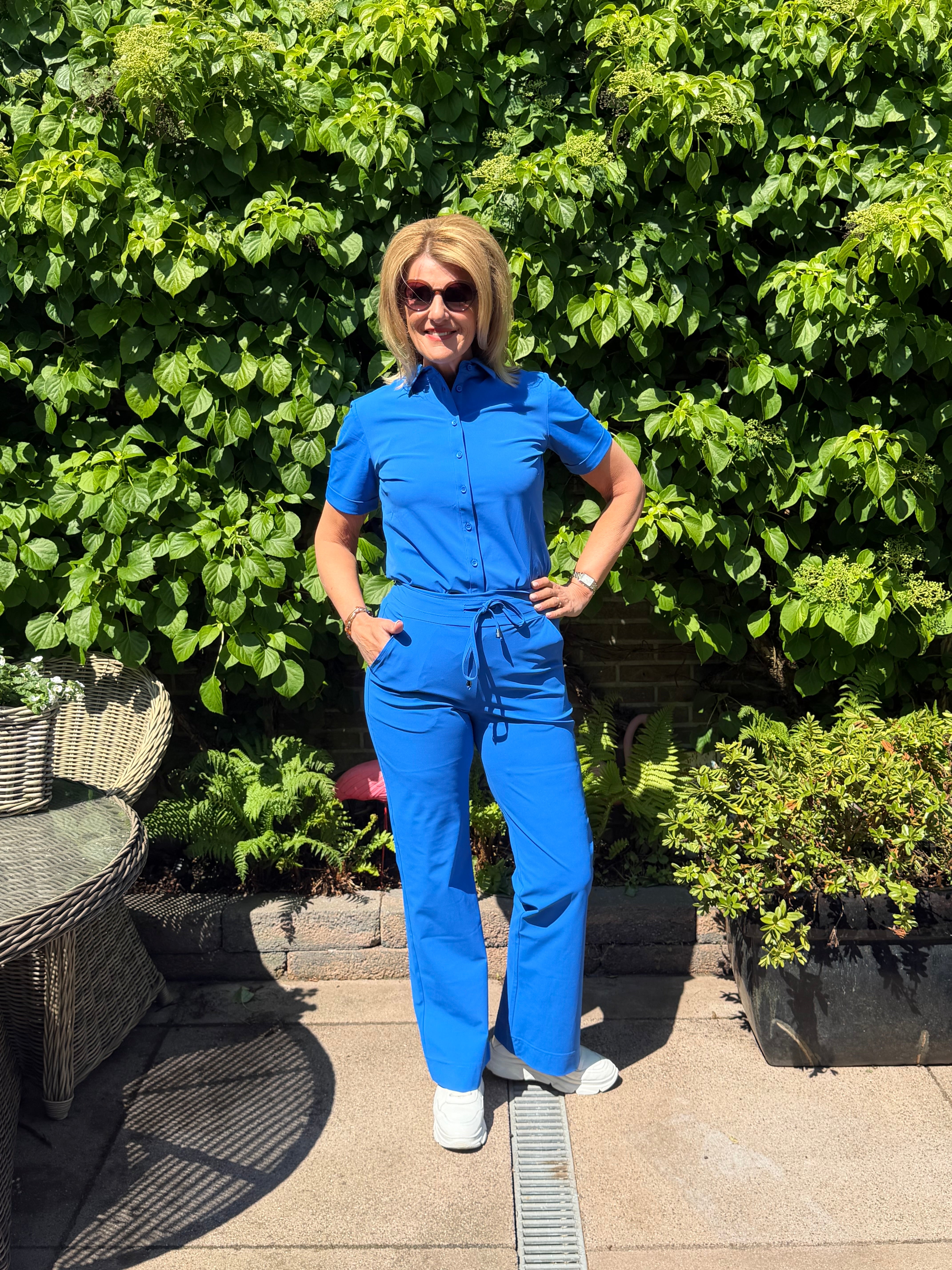 Mi Piace Travelbroek Recht Model 202089 nautic blue