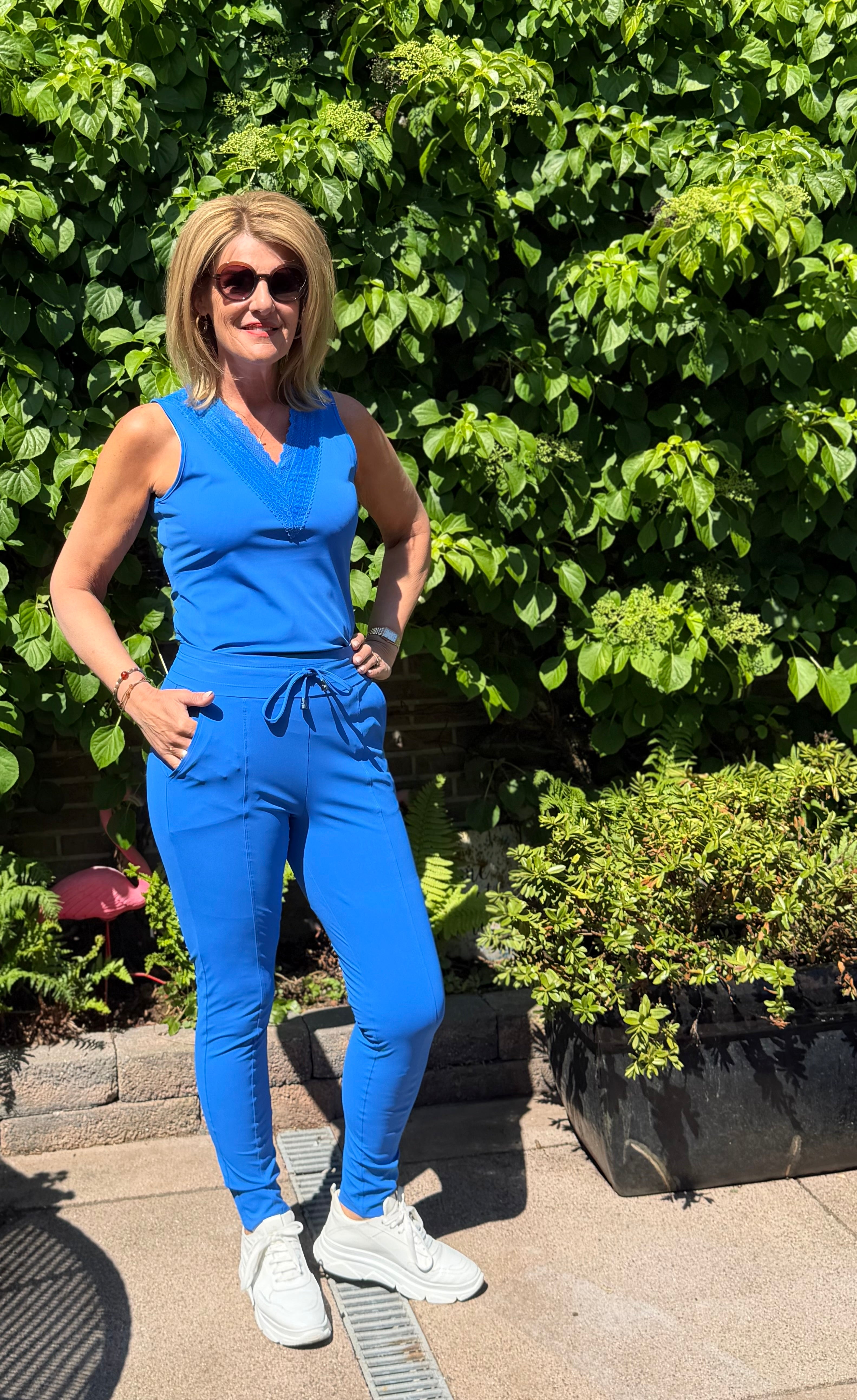 Mi Piace Travelstof Broek 202016 nautic blue